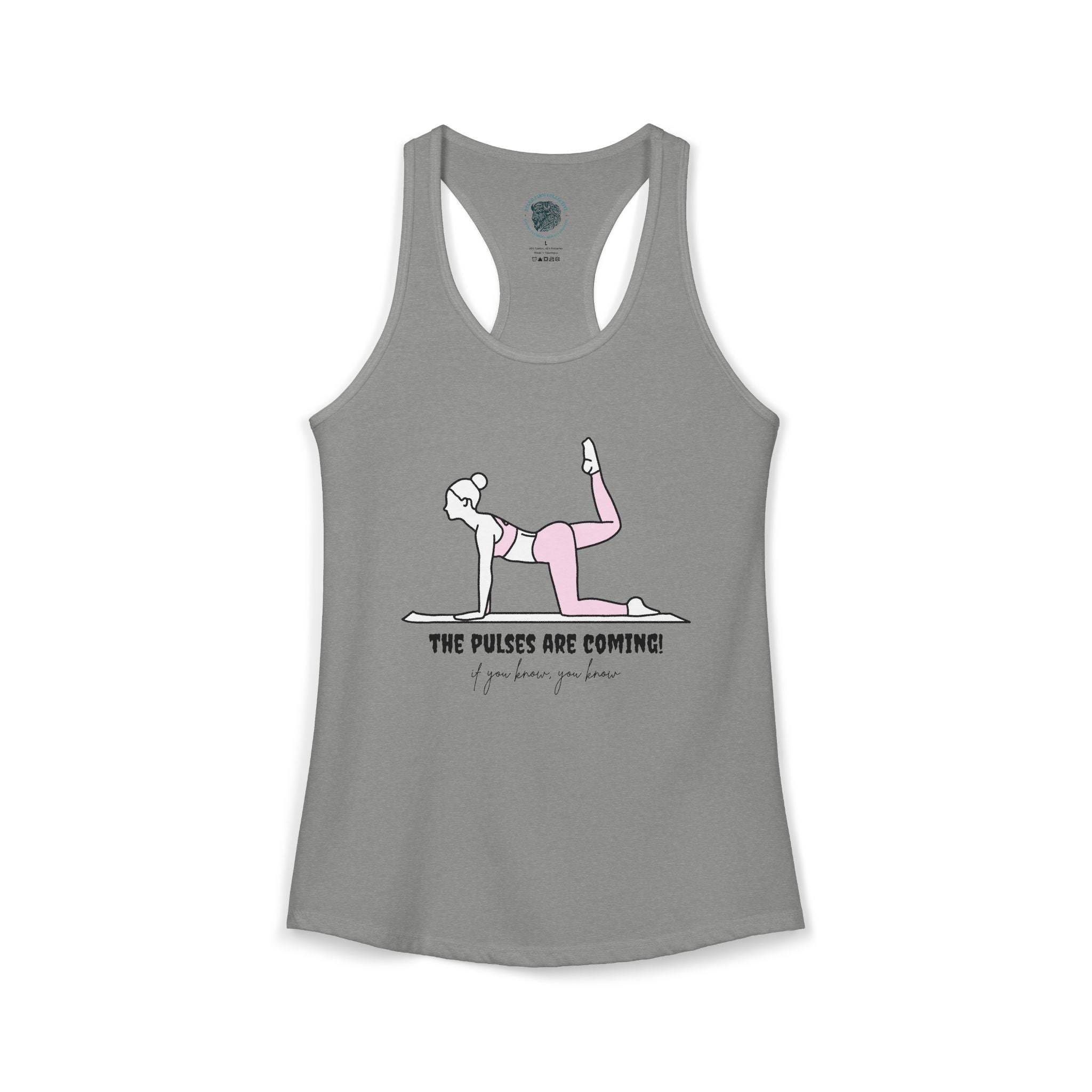 The pulses are coming tank top