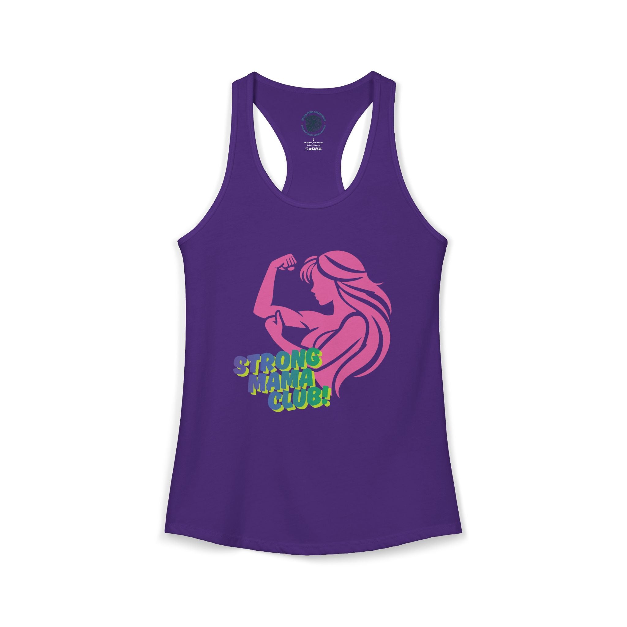 Strong mama club! tank top
