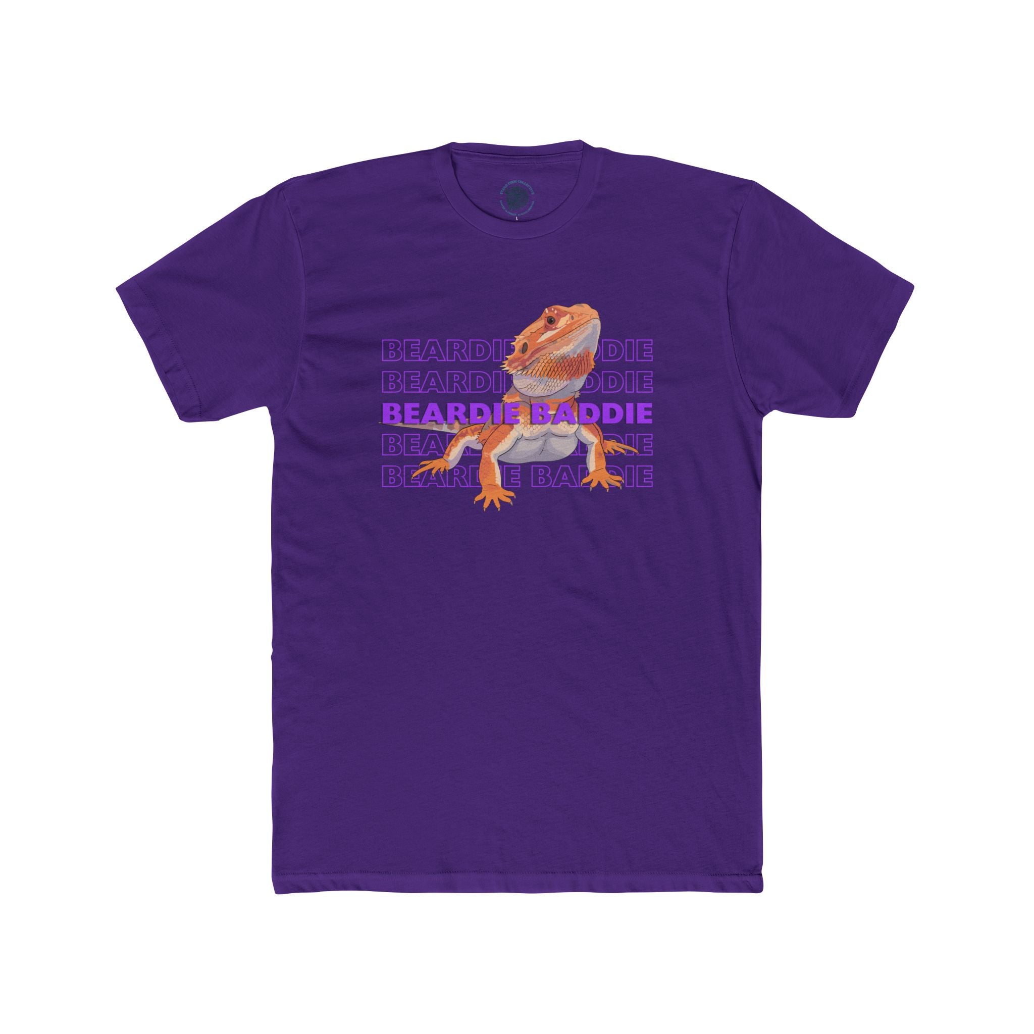 Bearded Baddie T‑Shirt — Cute Bearded Dragon Graphic Tee