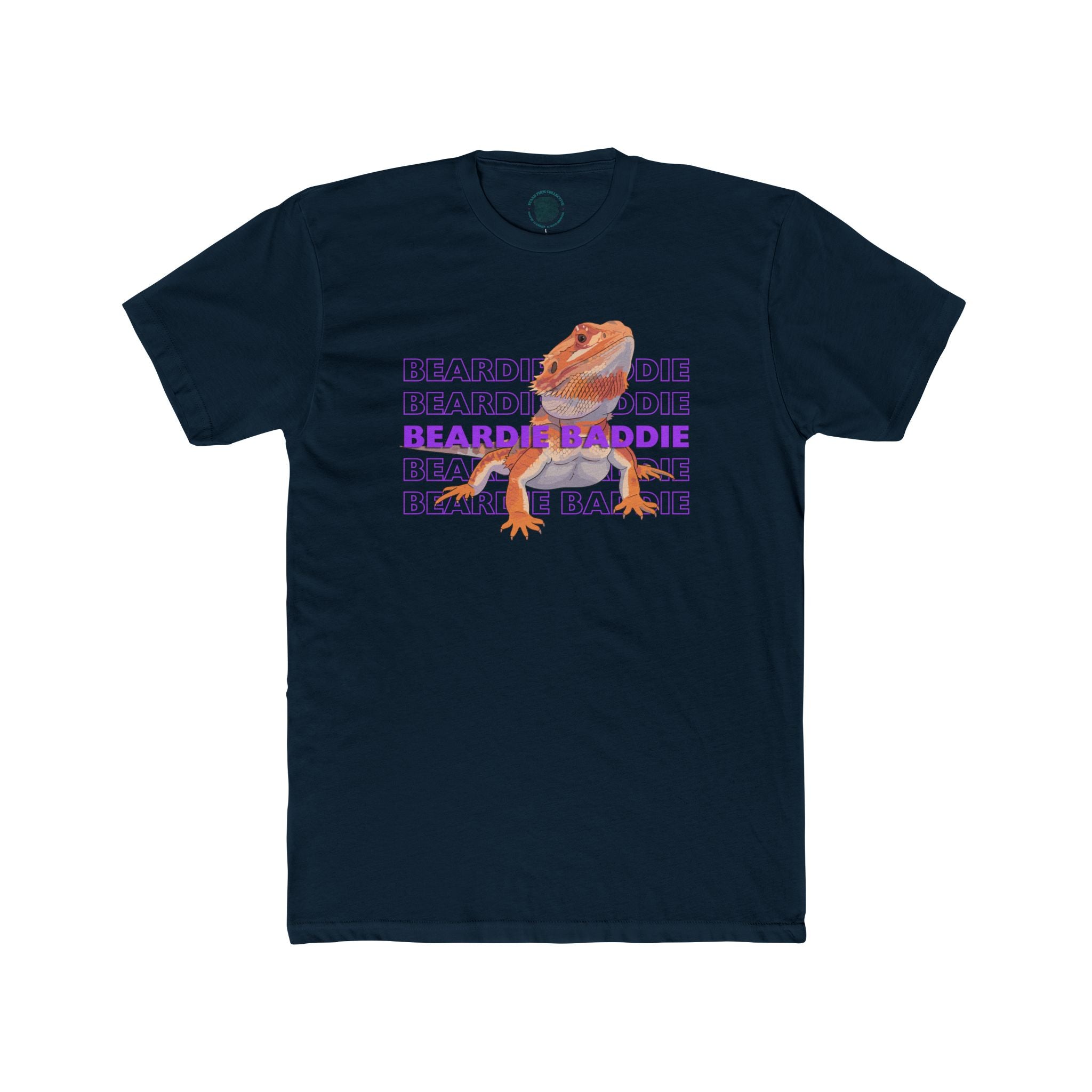 Bearded Baddie T‑Shirt — Cute Bearded Dragon Graphic Tee