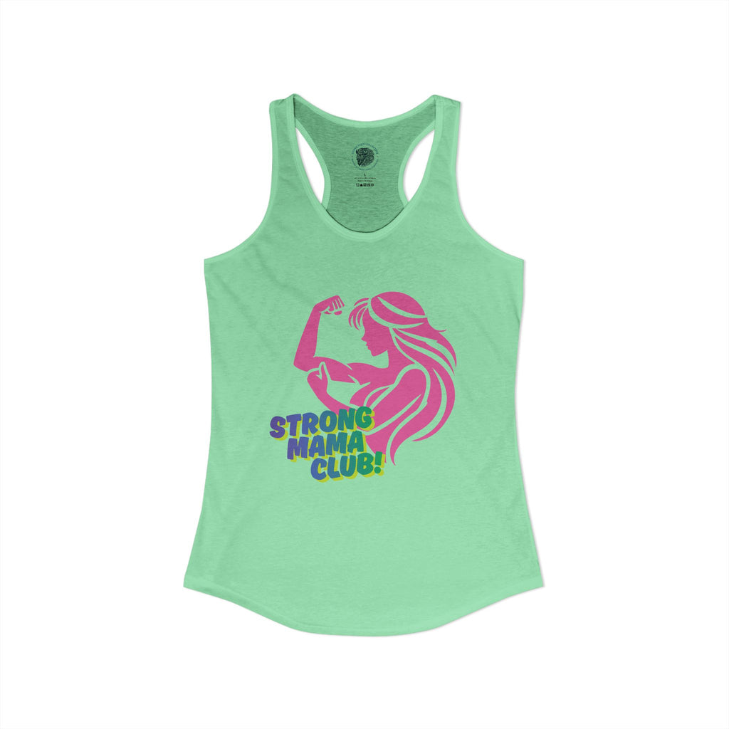 Strong mama club! tank top
