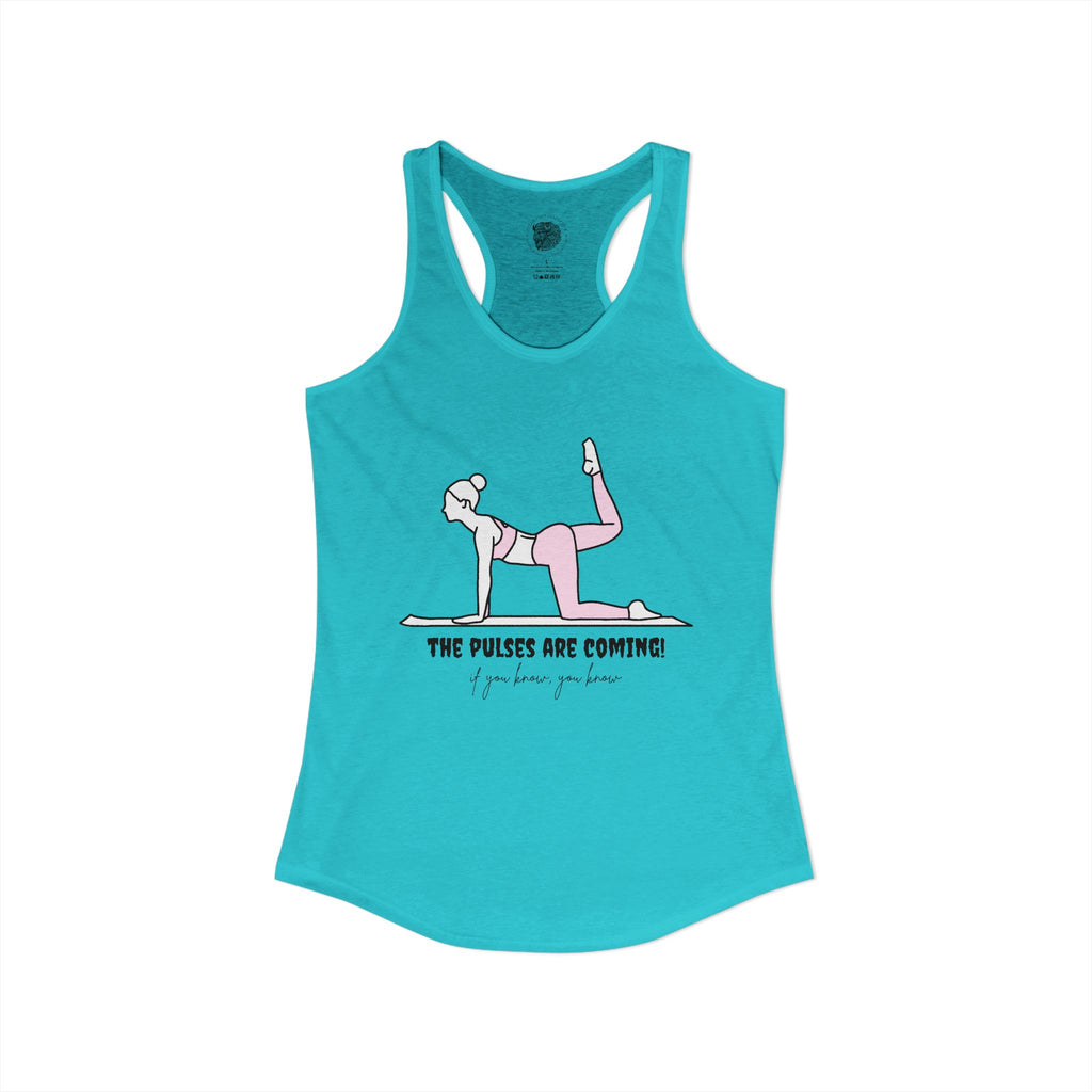 The pulses are coming tank top