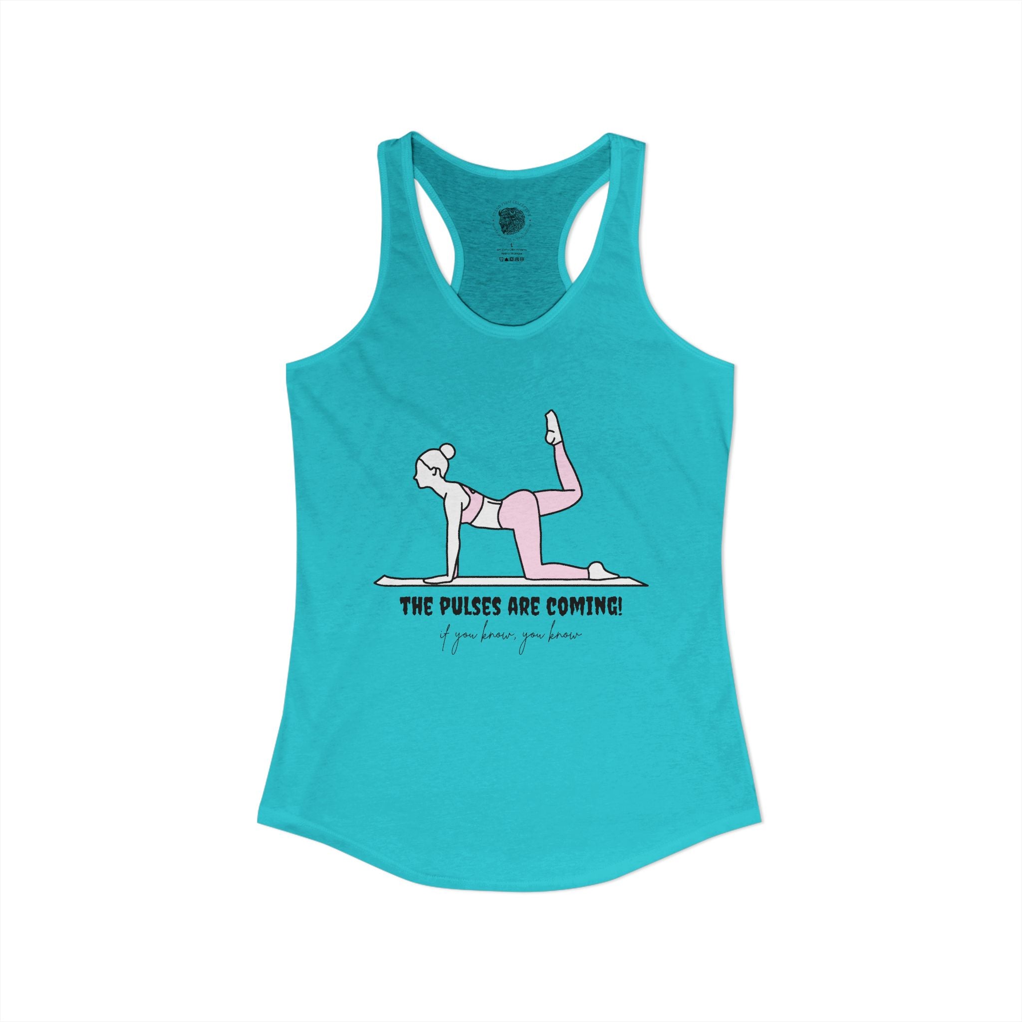 The pulses are coming tank top