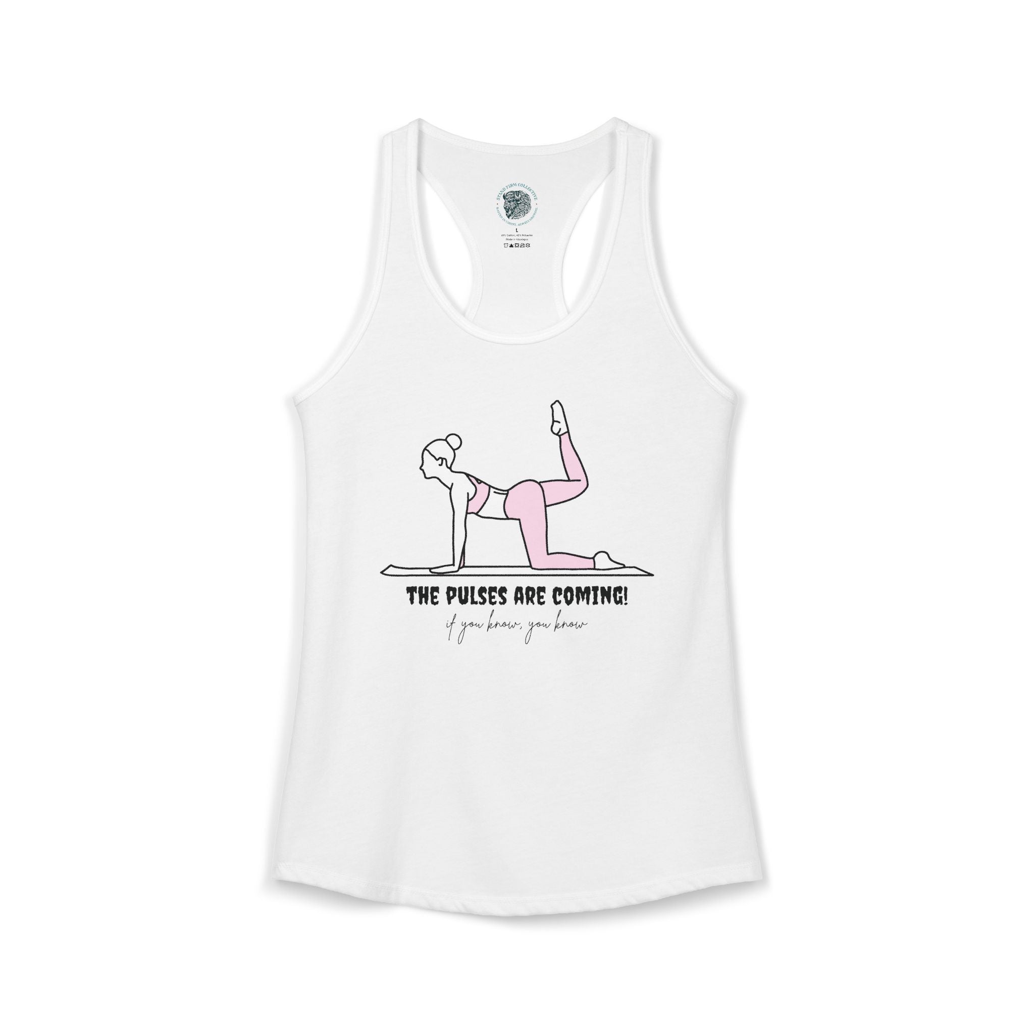 The pulses are coming tank top