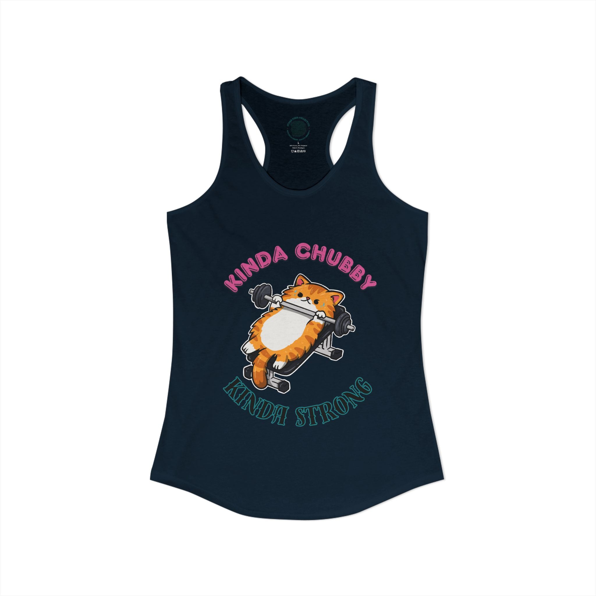 Kinda chubby kinda strong tank top