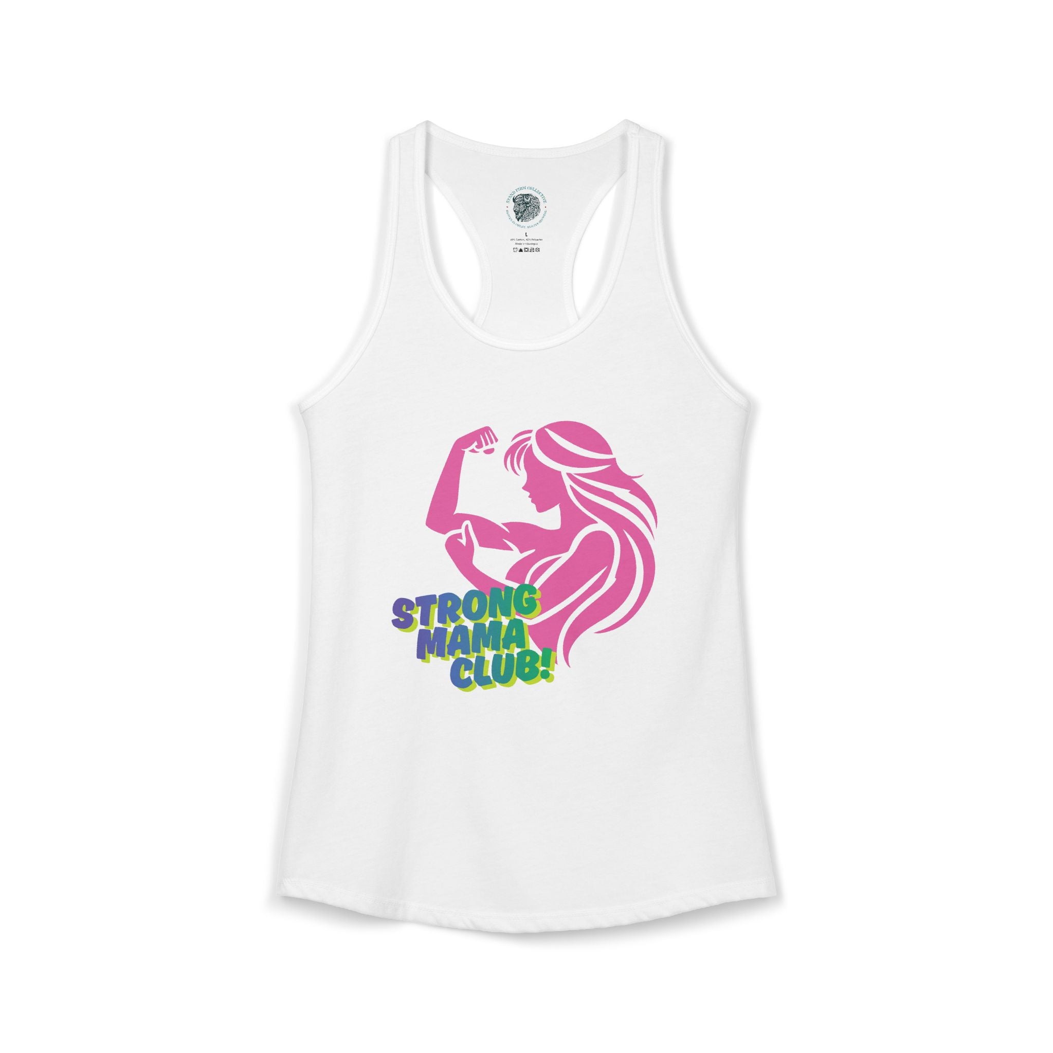 Strong mama club! tank top