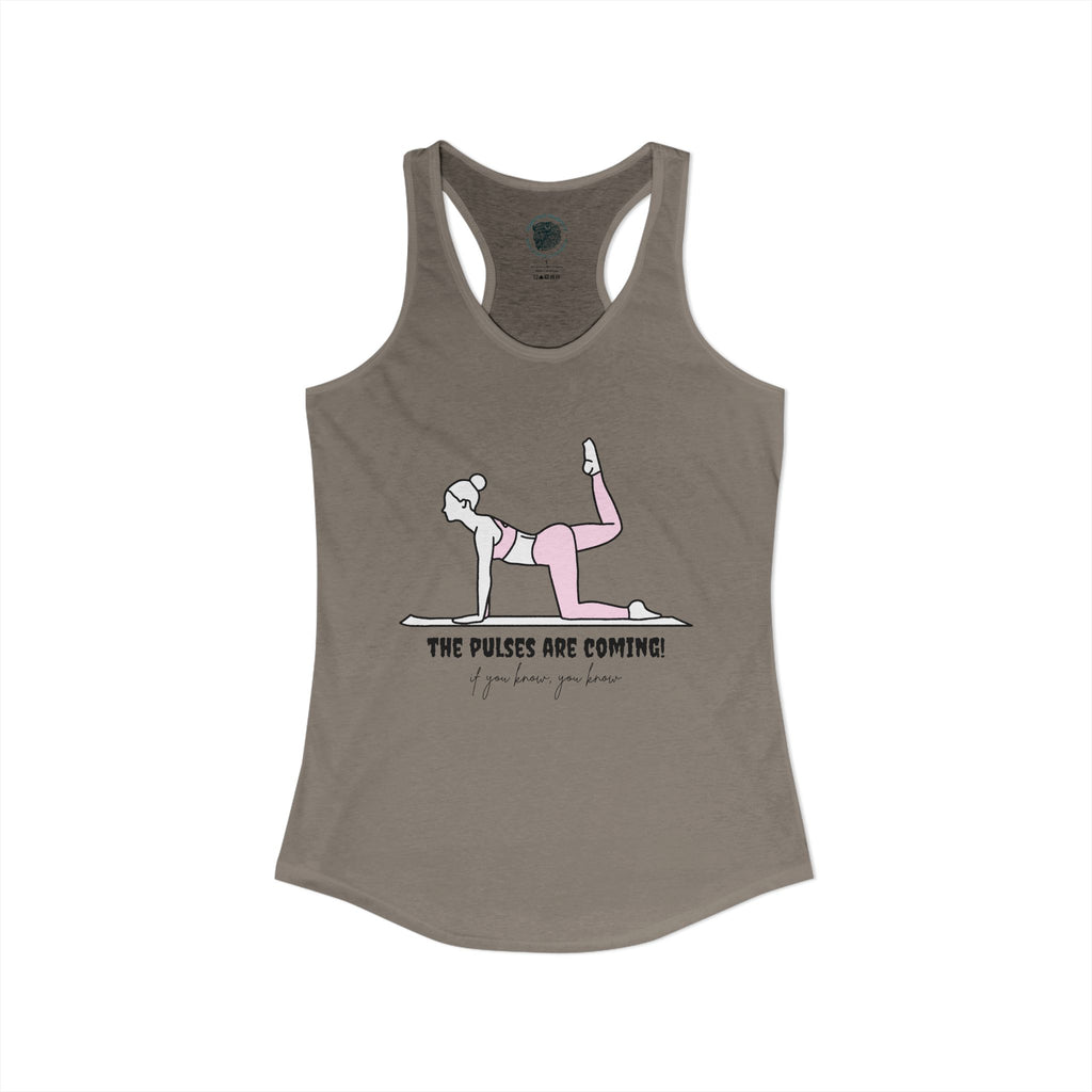 The pulses are coming tank top