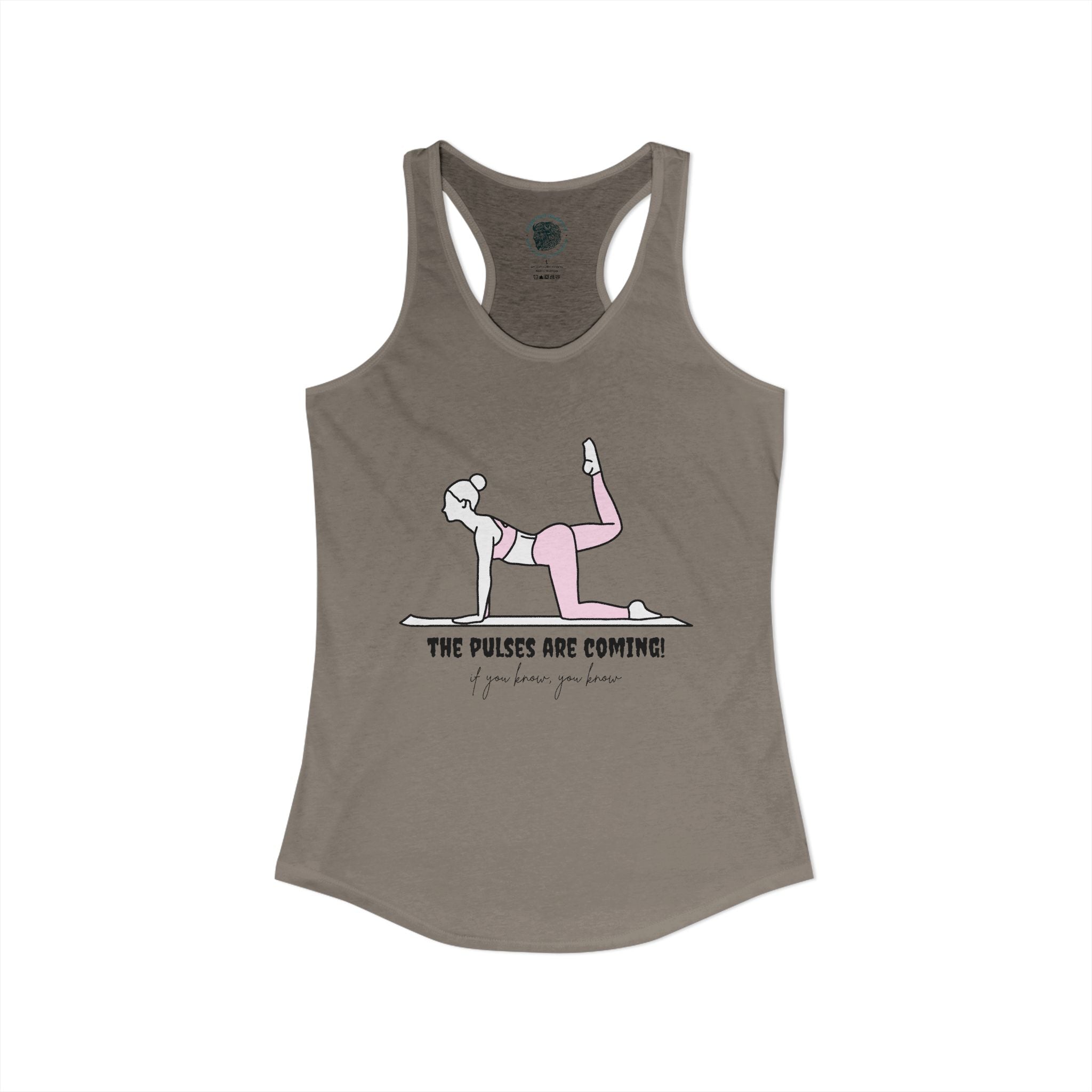 The pulses are coming tank top