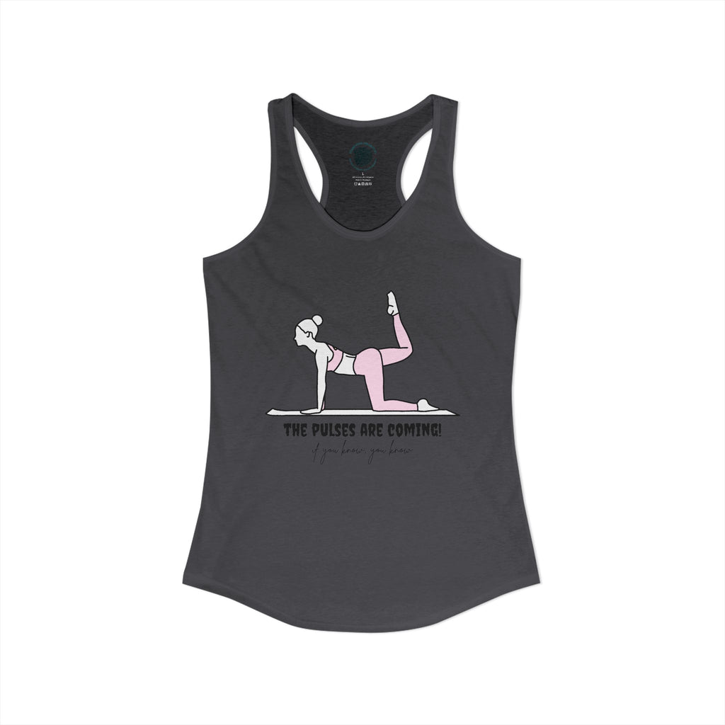 The pulses are coming tank top