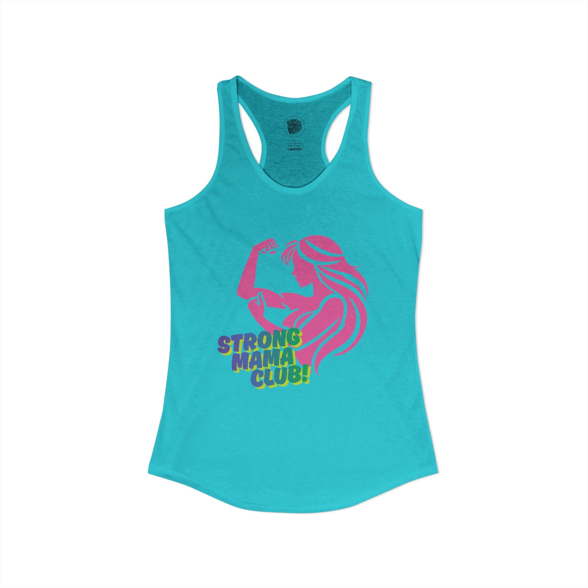 Strong mama club! tank top