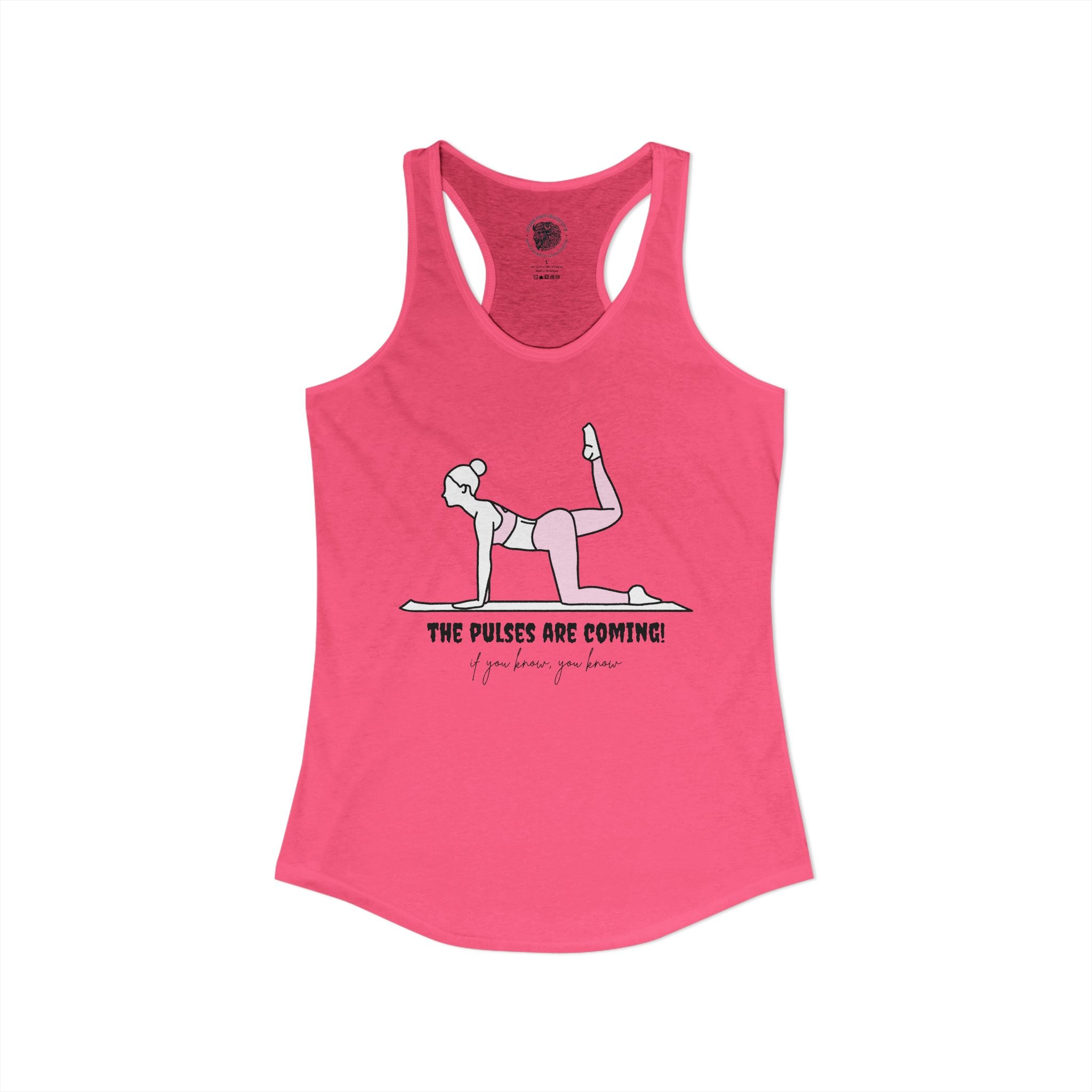 The pulses are coming tank top