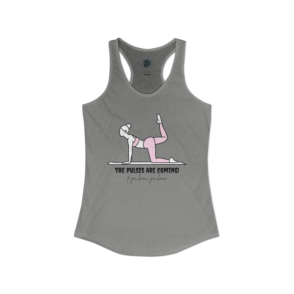 The pulses are coming tank top