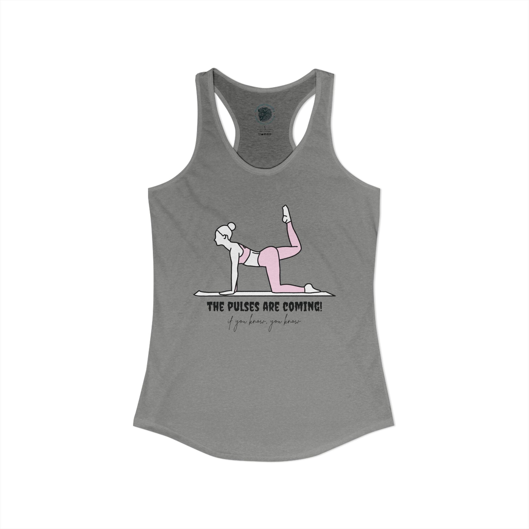 The pulses are coming tank top
