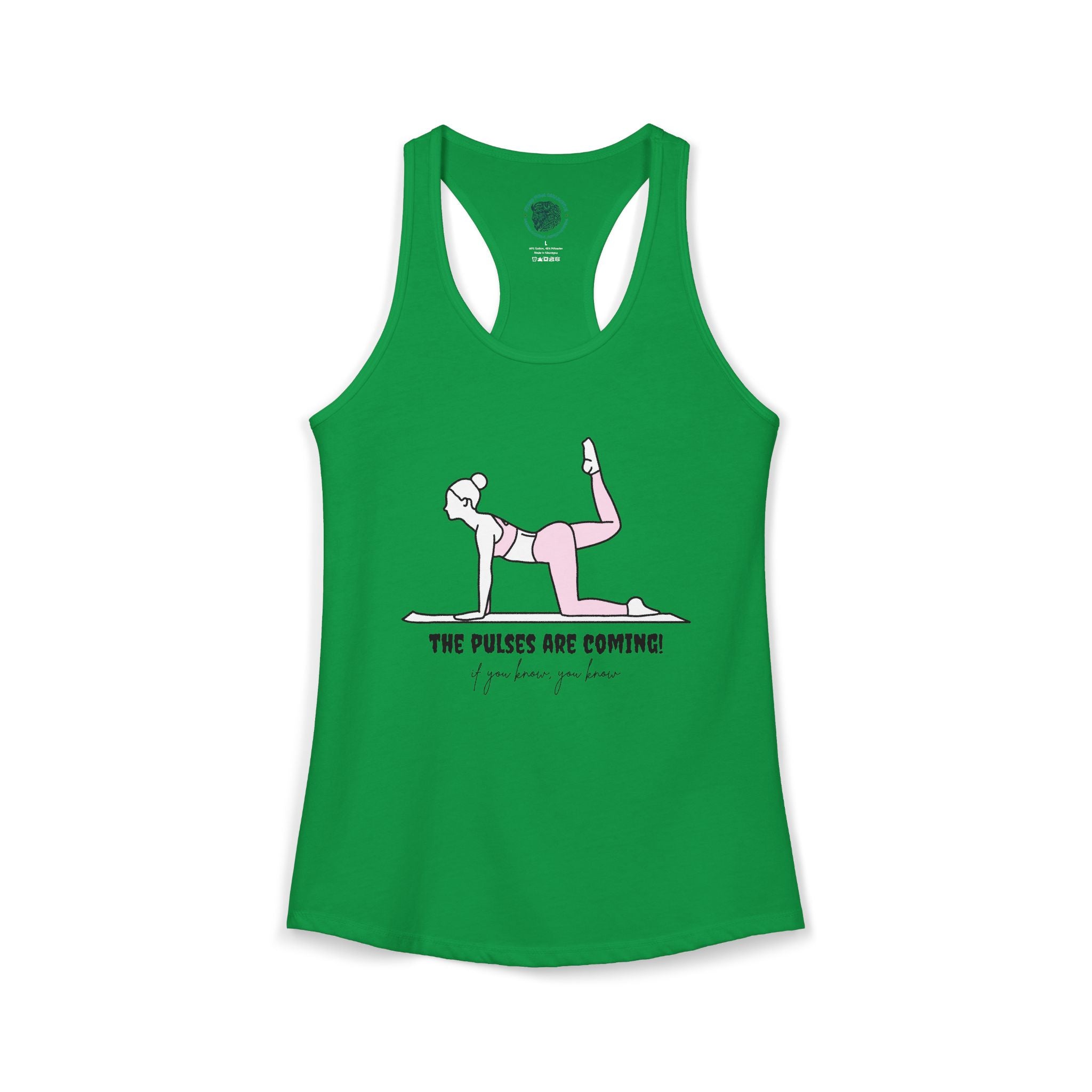 The pulses are coming tank top
