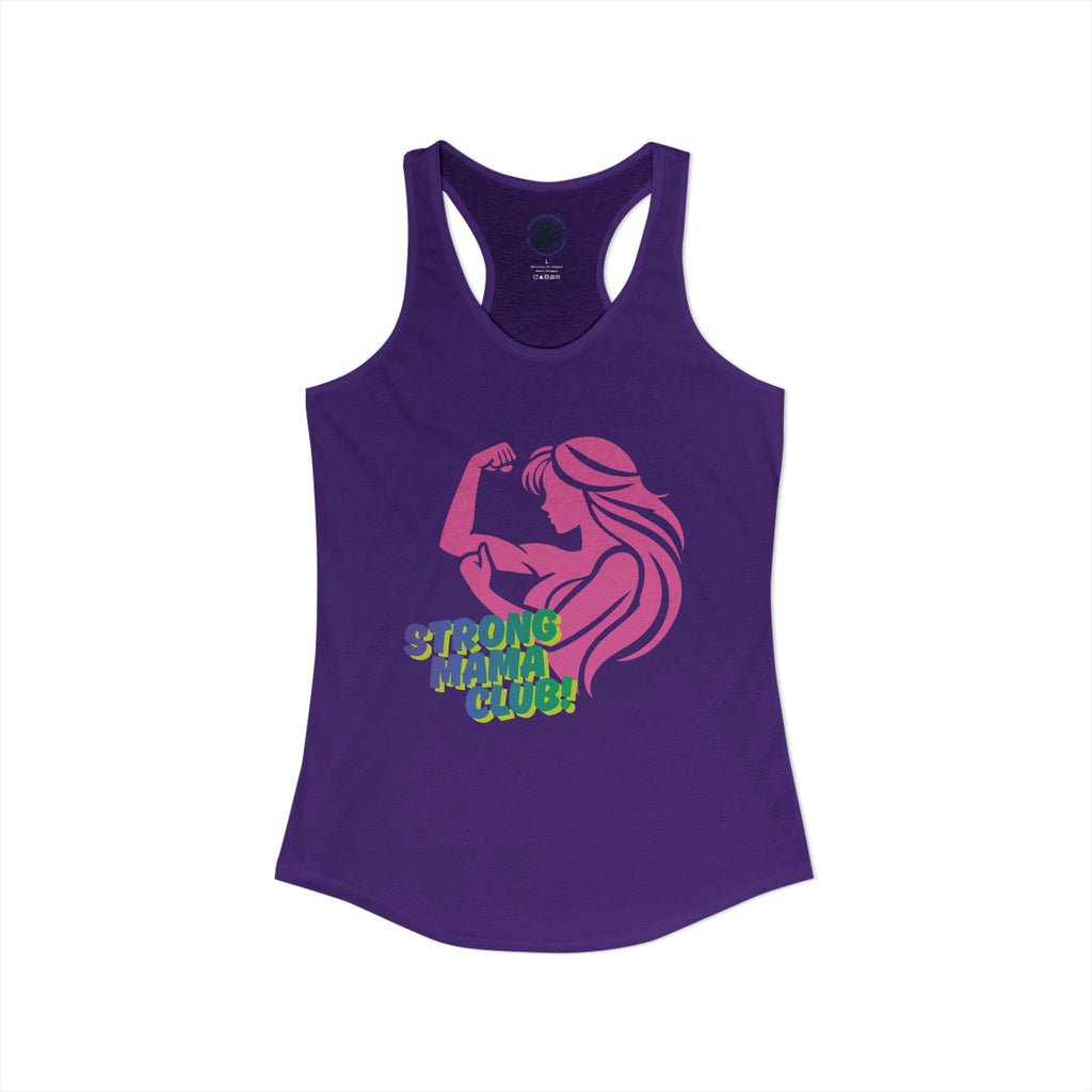 Strong mama club! tank top