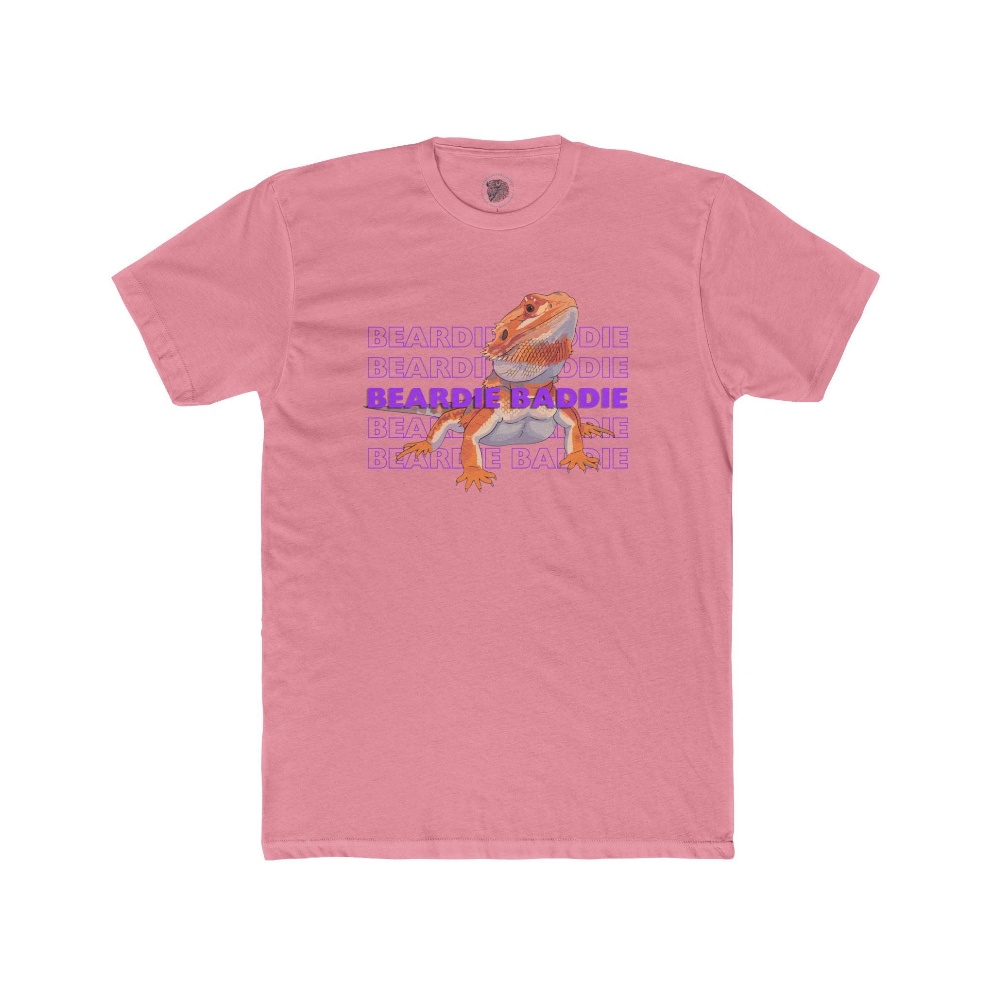 Bearded Baddie T‑Shirt — Cute Bearded Dragon Graphic Tee