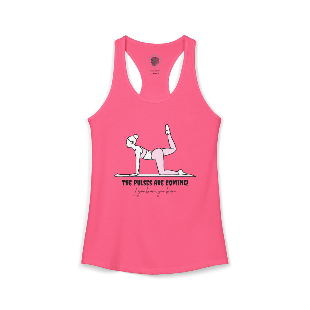 The pulses are coming tank top