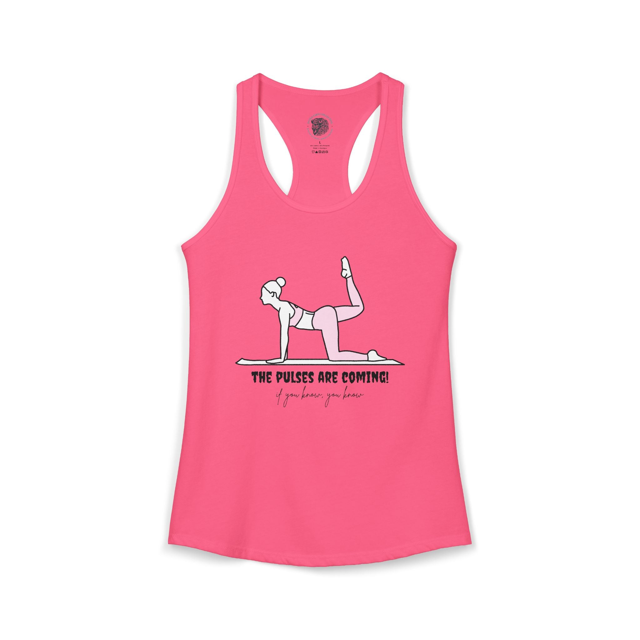 The pulses are coming tank top