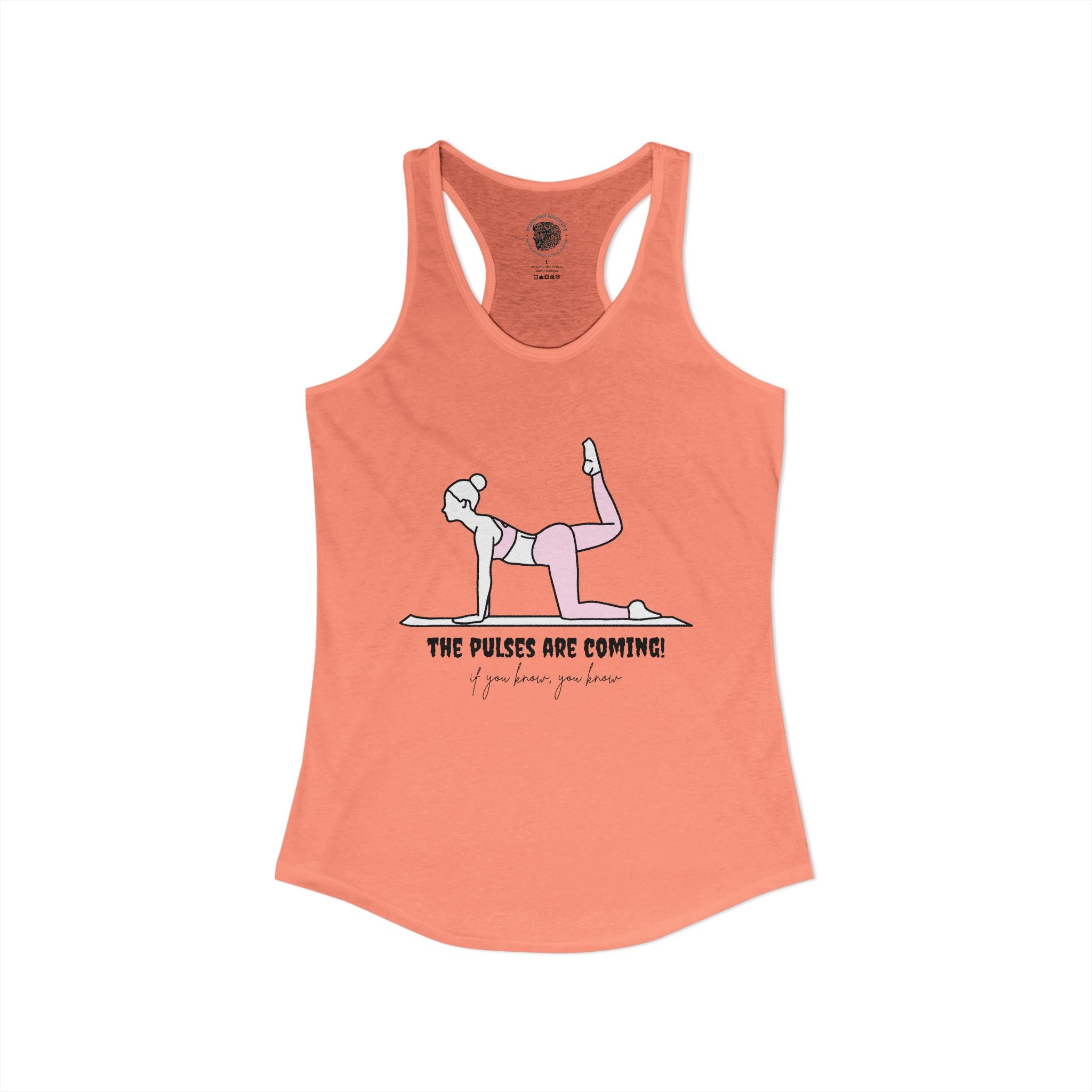 The pulses are coming tank top