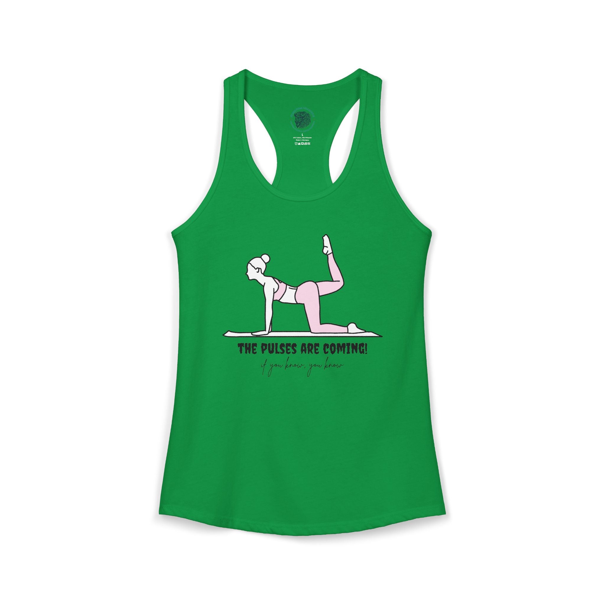 The pulses are coming tank top