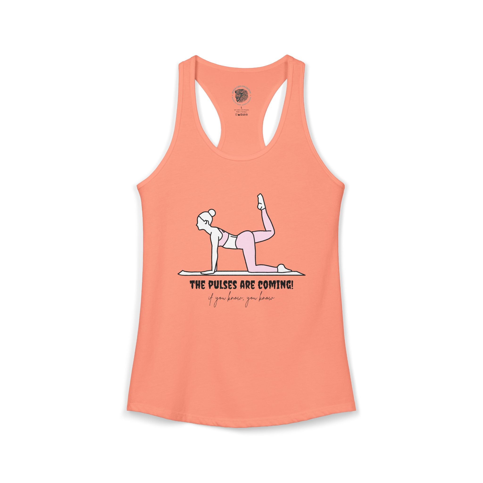 The pulses are coming tank top