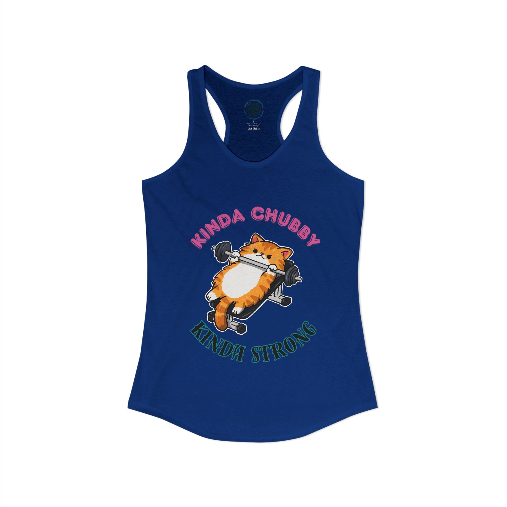 Kinda chubby kinda strong tank top