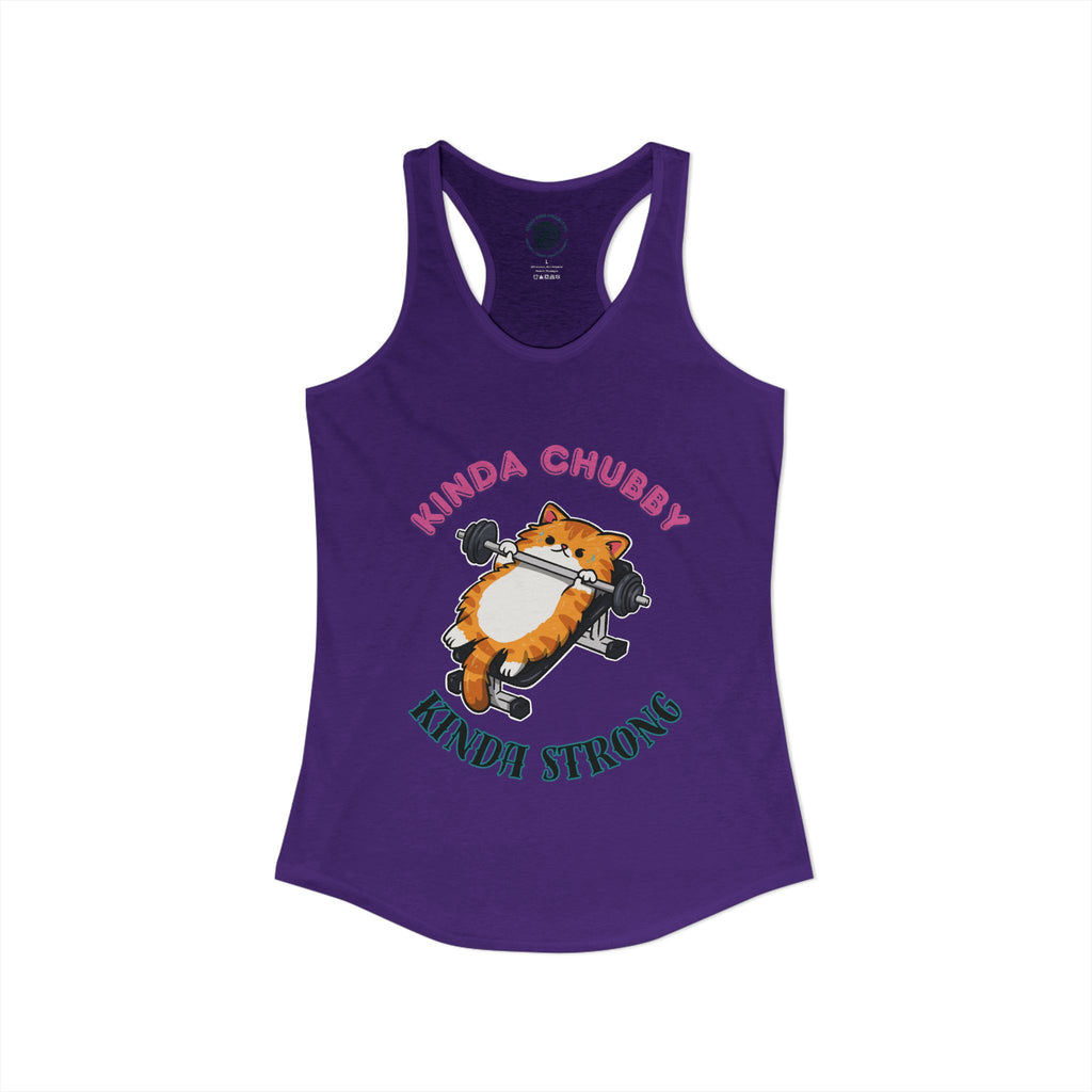 Kinda chubby kinda strong tank top