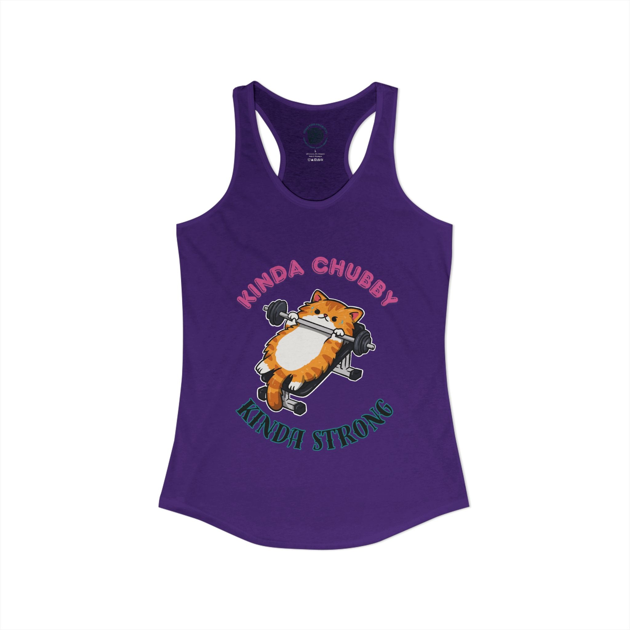 Kinda chubby kinda strong tank top