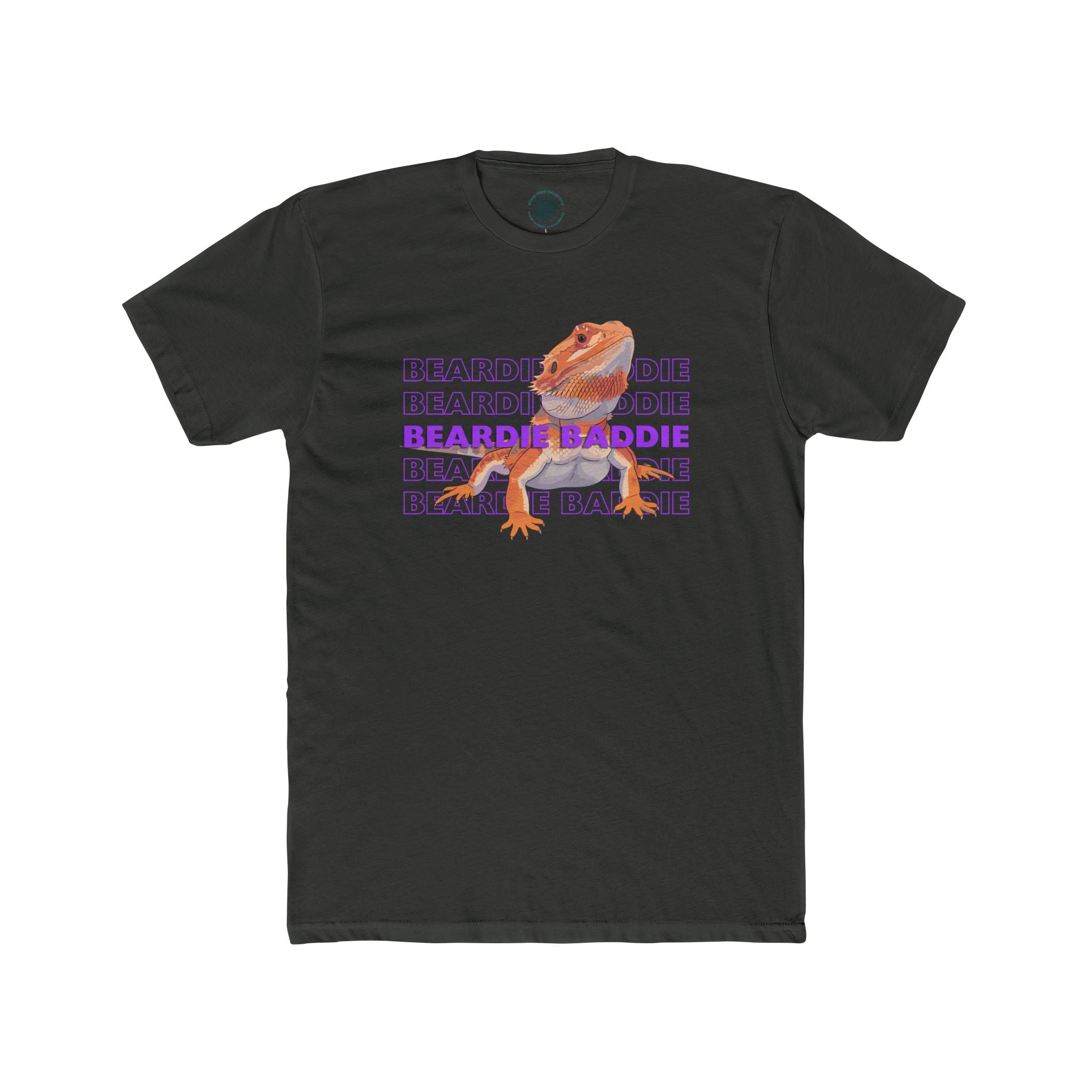 Bearded Baddie T‑Shirt — Cute Bearded Dragon Graphic Tee
