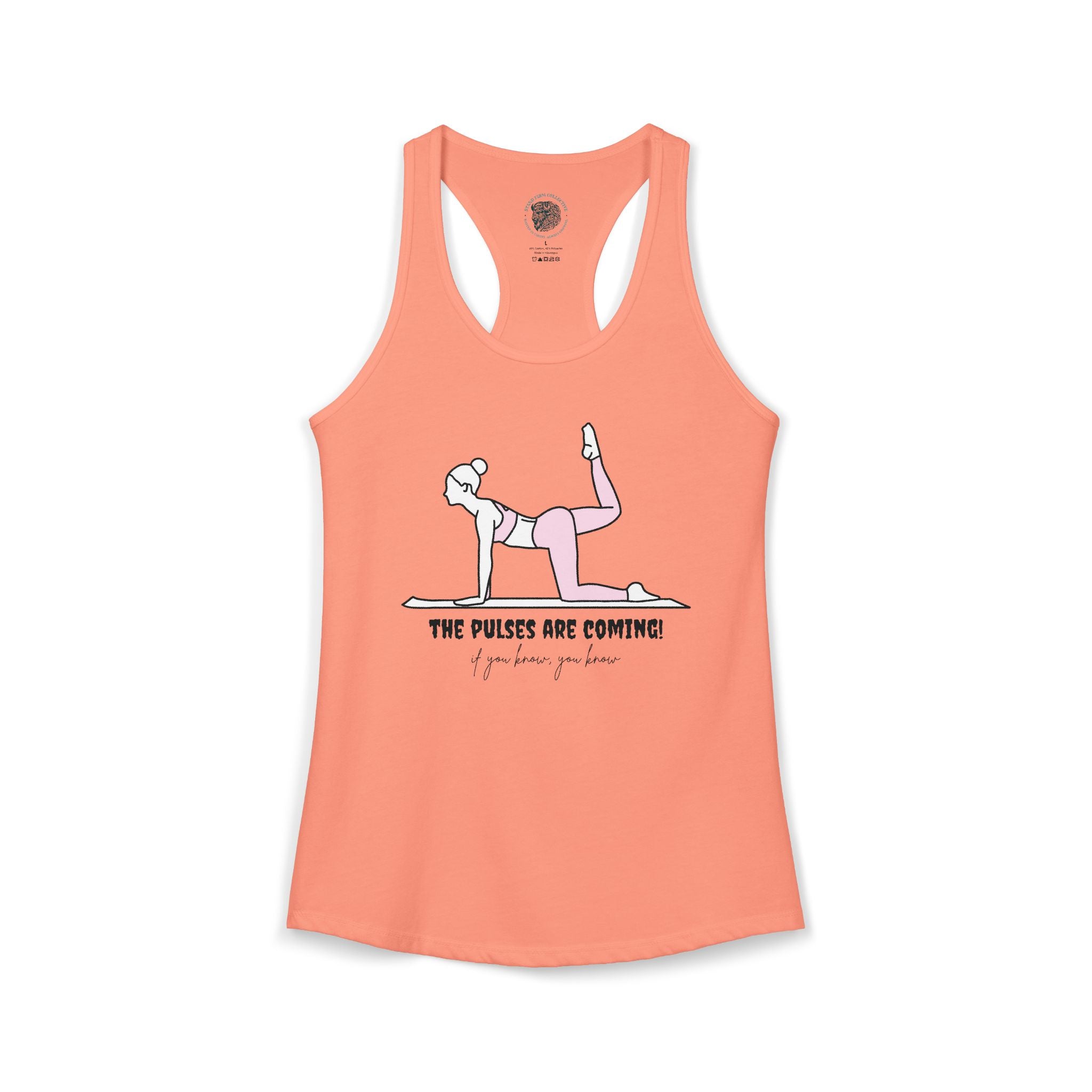 The pulses are coming tank top