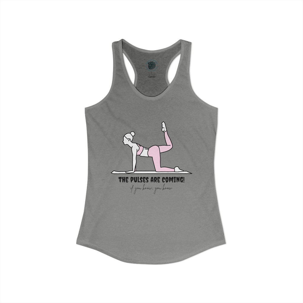 The pulses are coming tank top