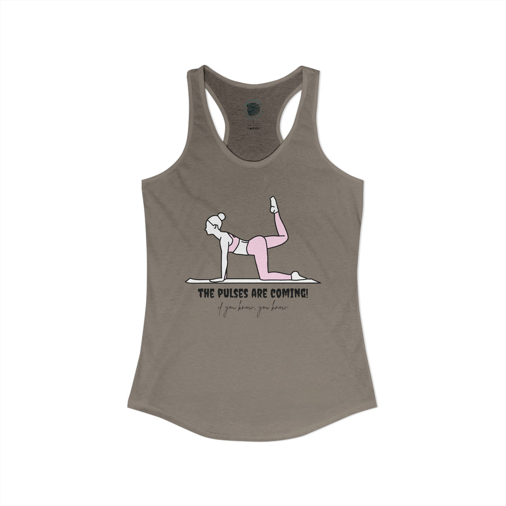 The pulses are coming tank top