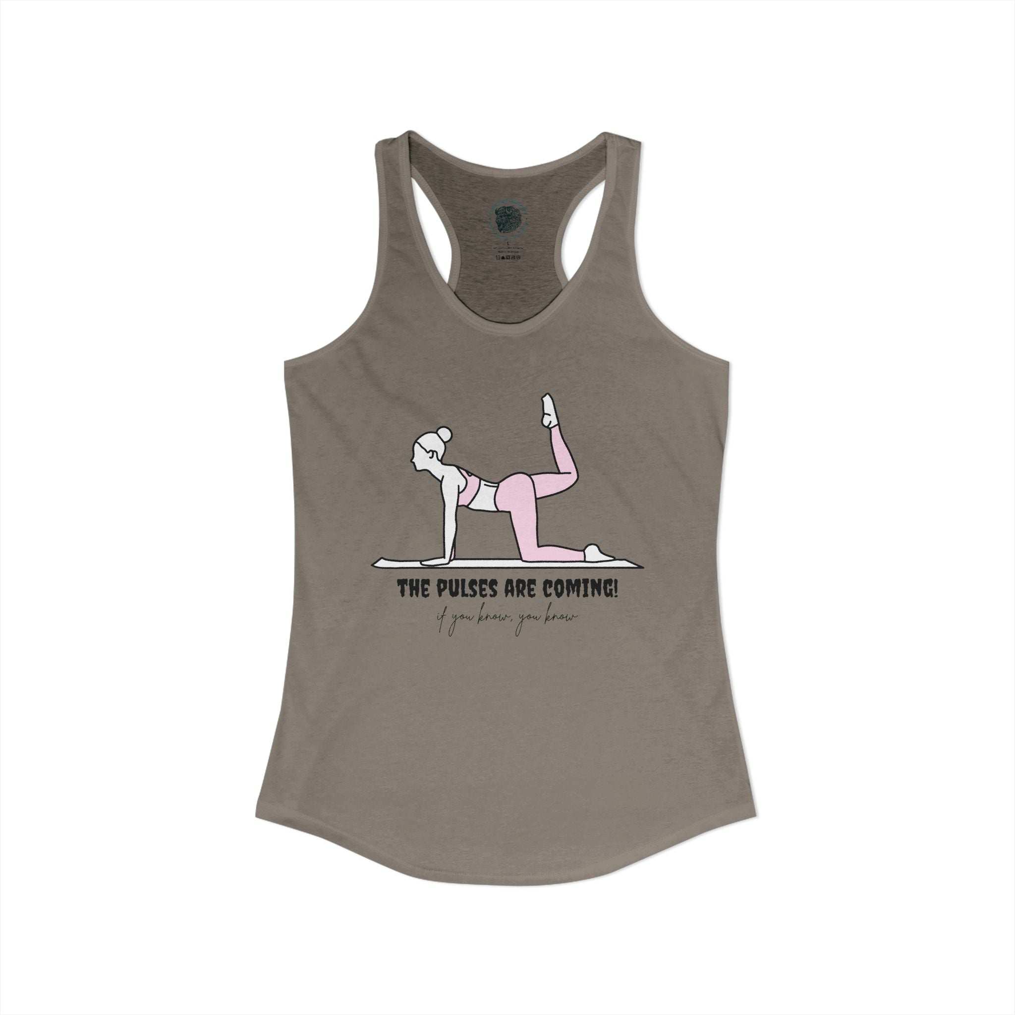 The pulses are coming tank top