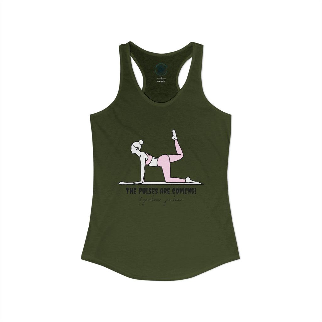The pulses are coming tank top