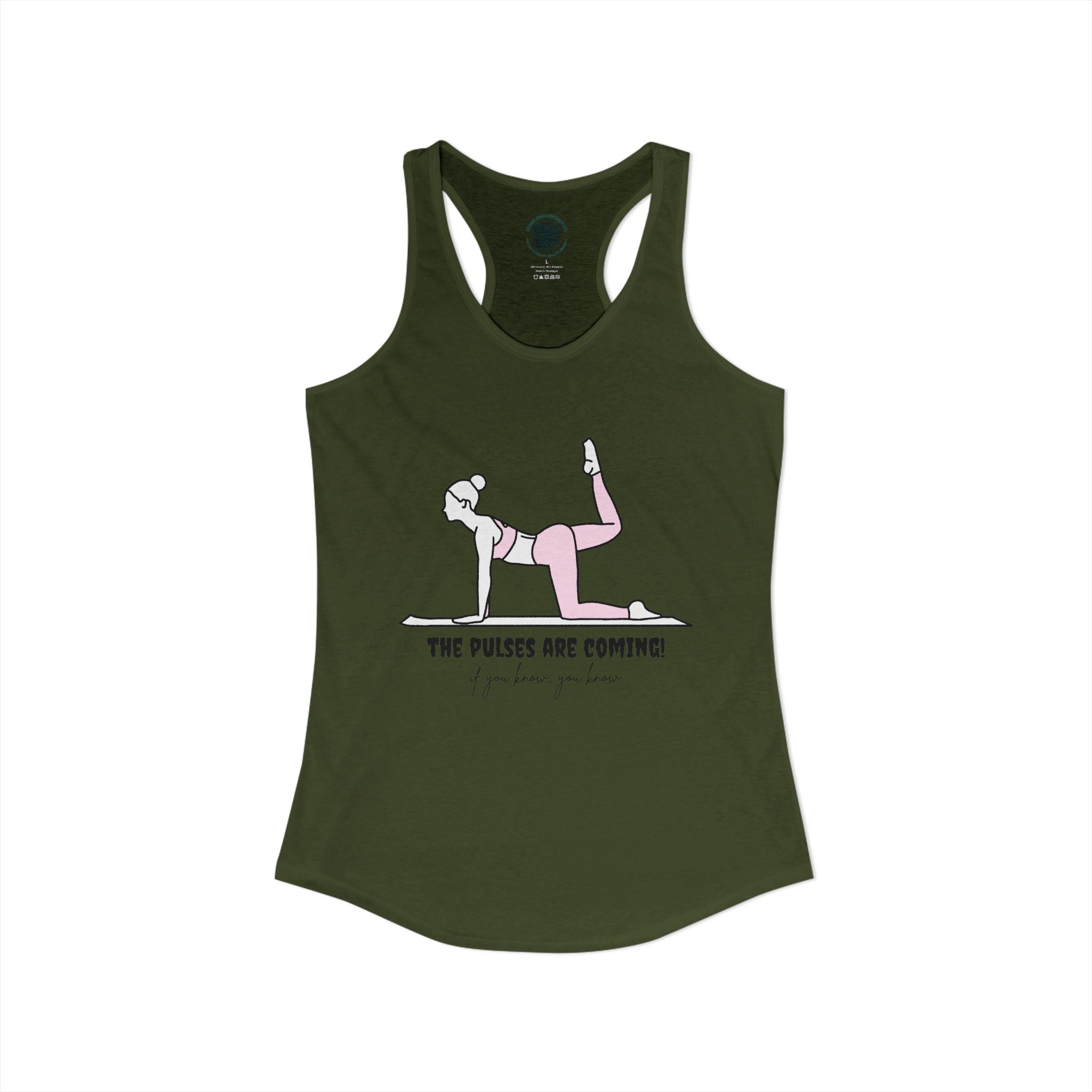 The pulses are coming tank top