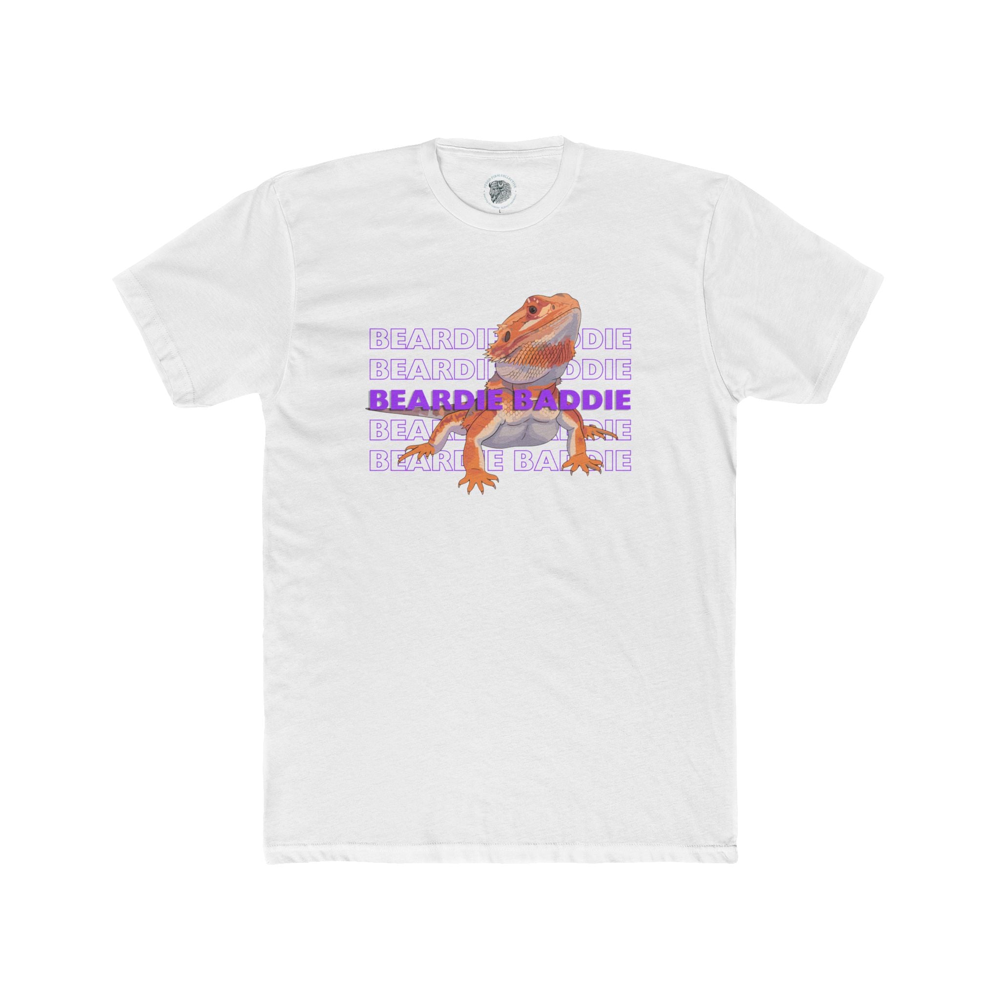 Bearded Baddie T‑Shirt — Cute Bearded Dragon Graphic Tee
