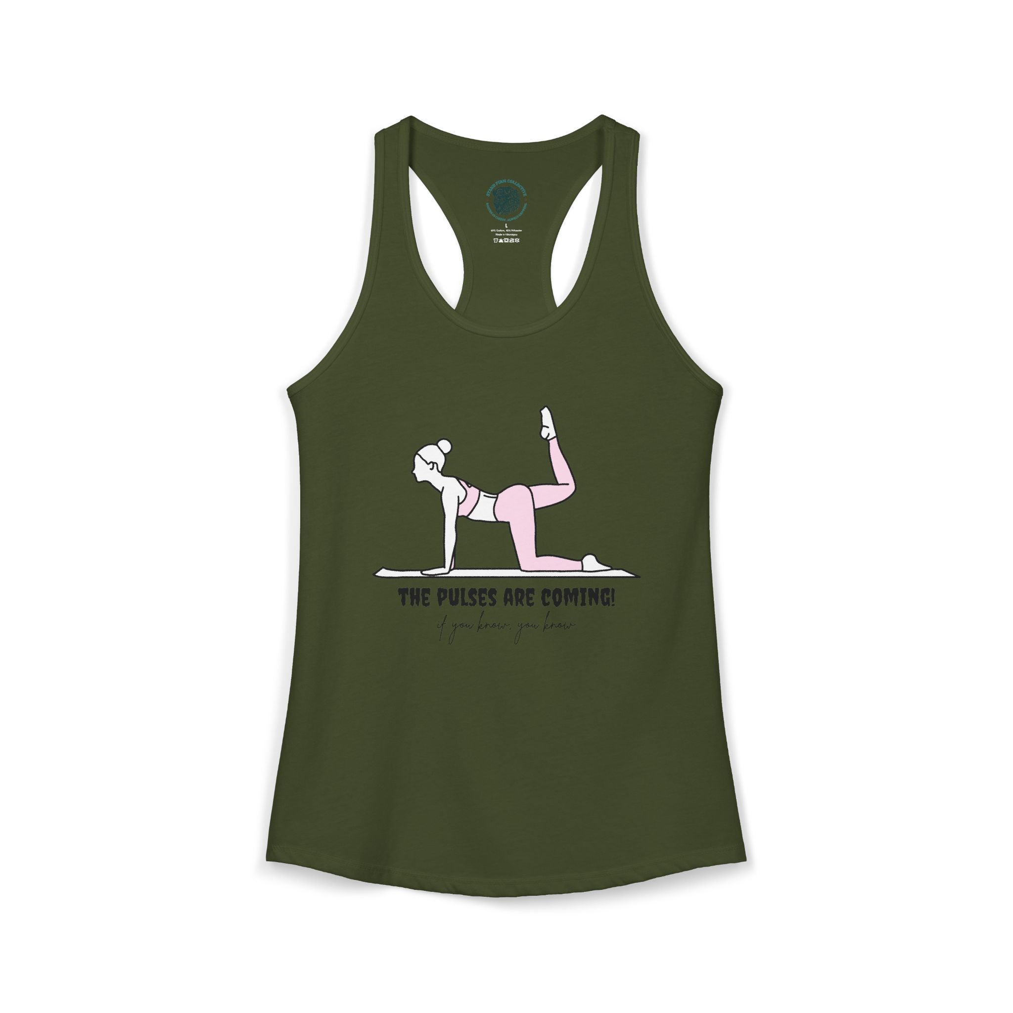 The pulses are coming tank top