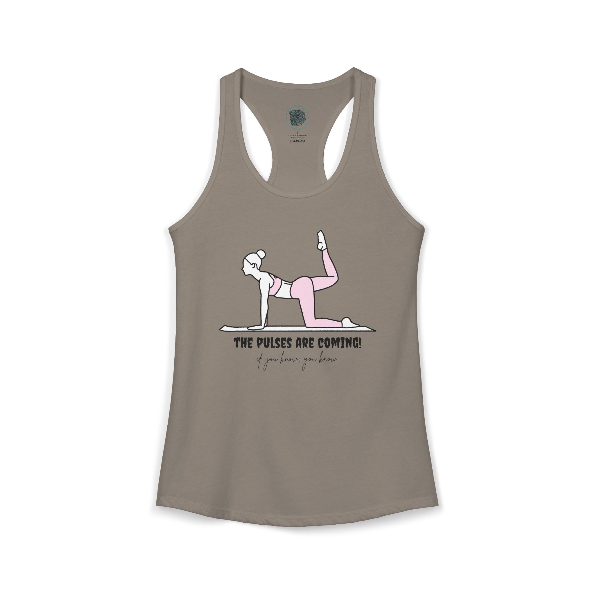 The pulses are coming tank top