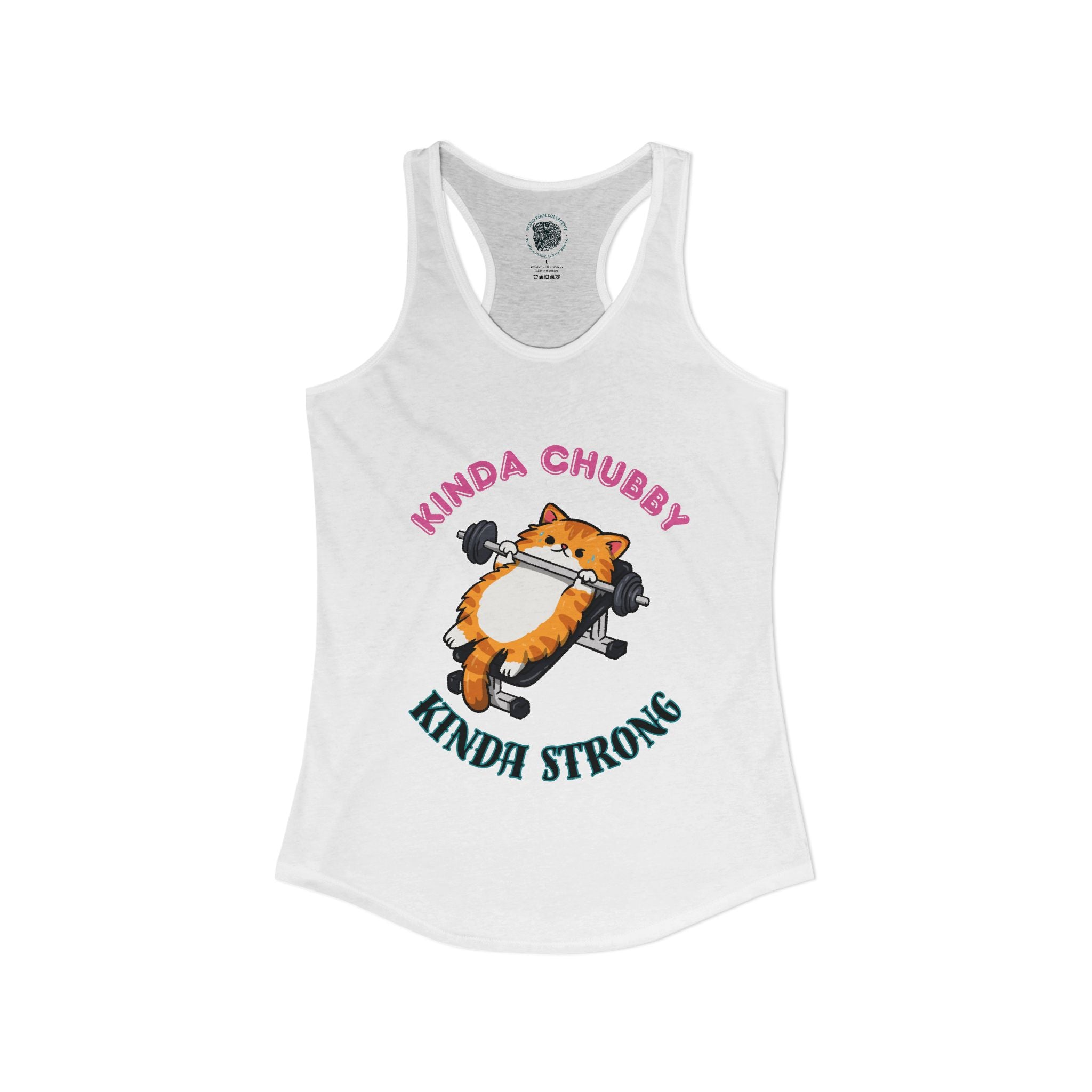 Kinda chubby kinda strong tank top