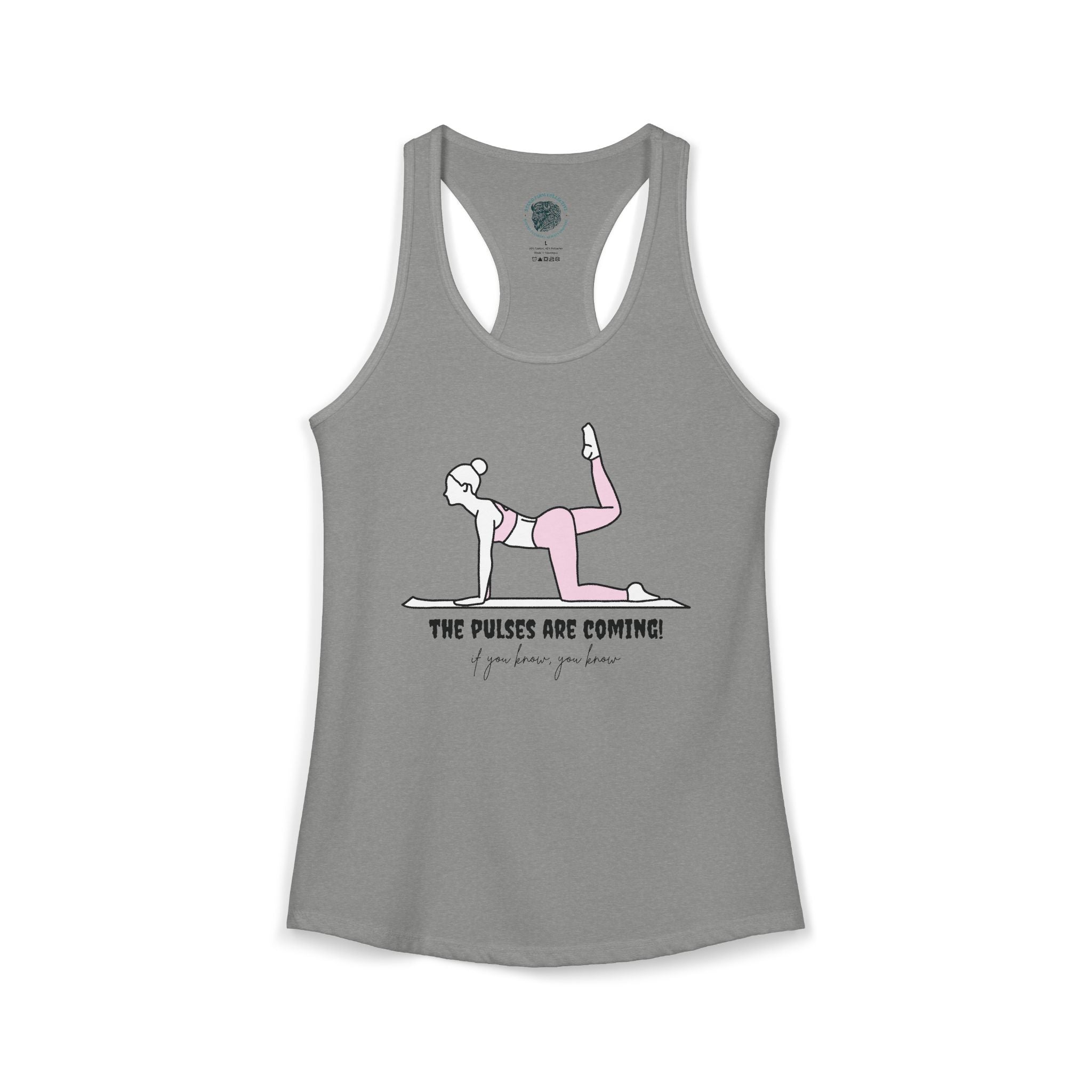 The pulses are coming tank top