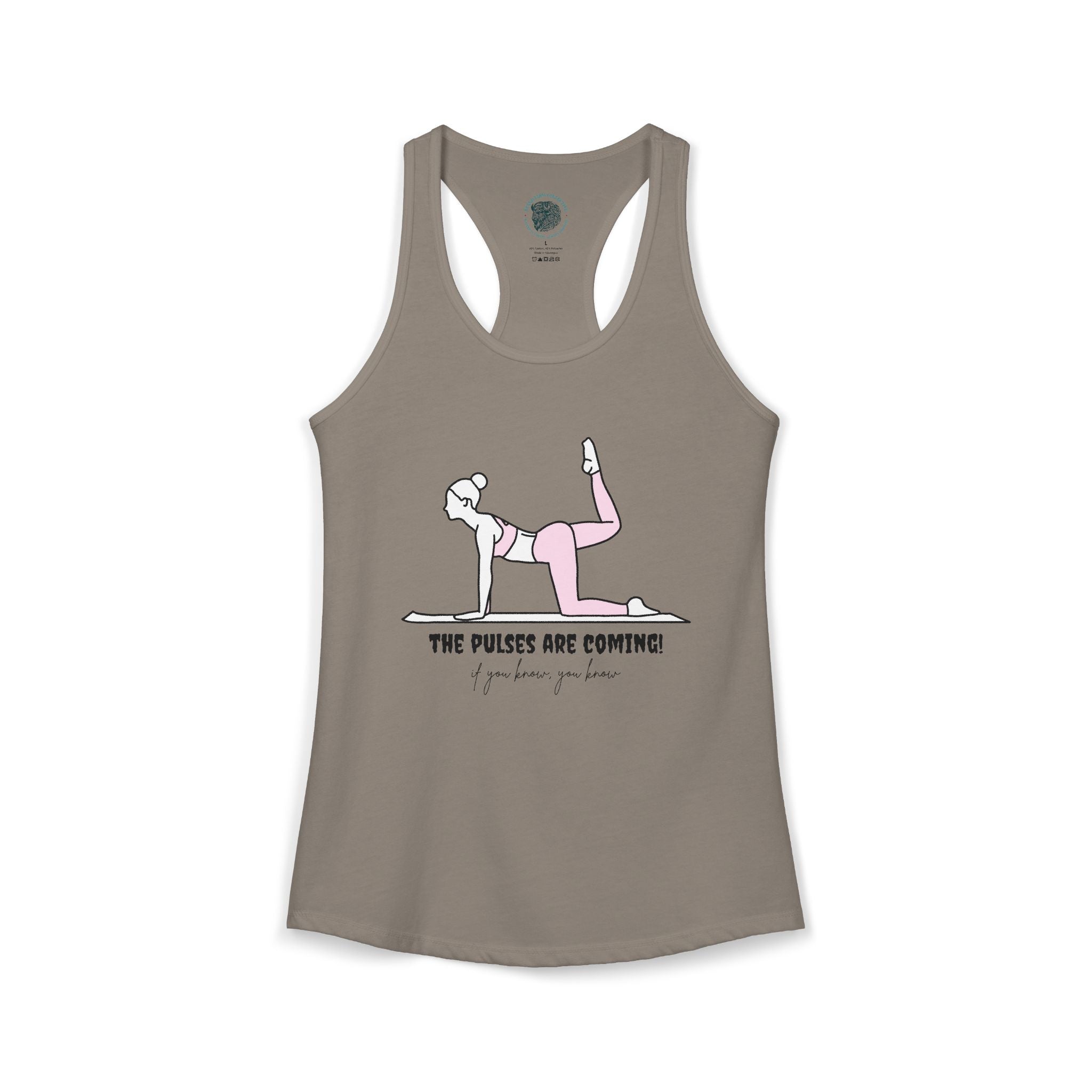 The pulses are coming tank top