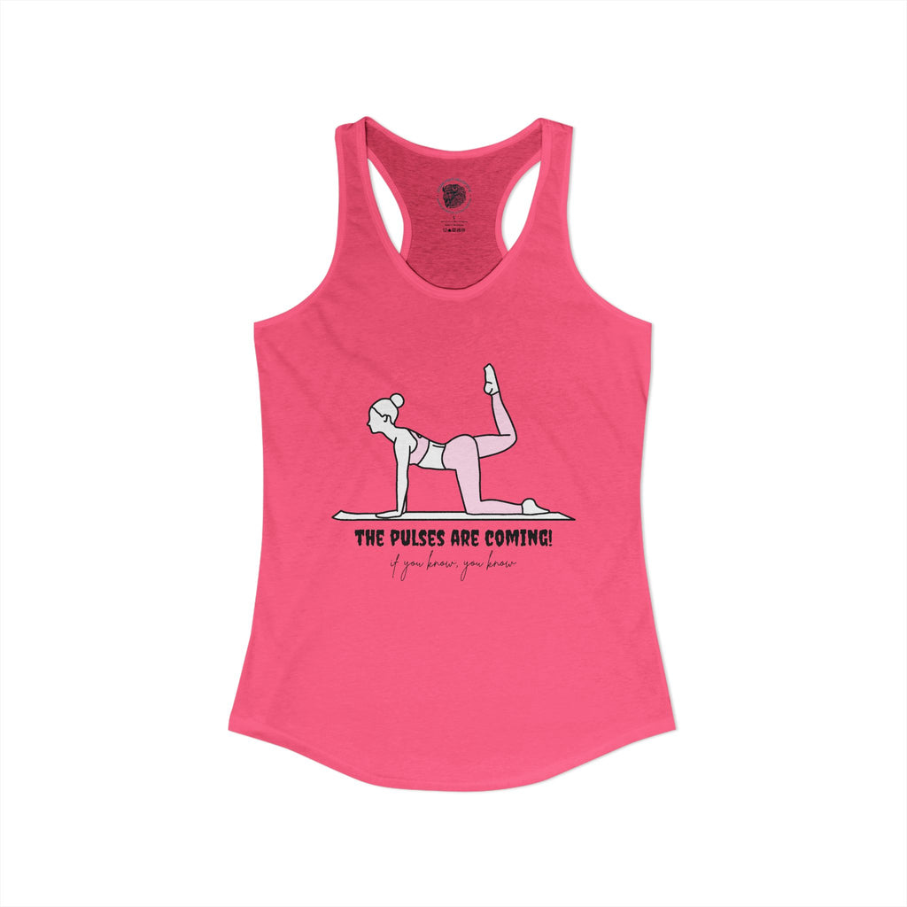The pulses are coming tank top