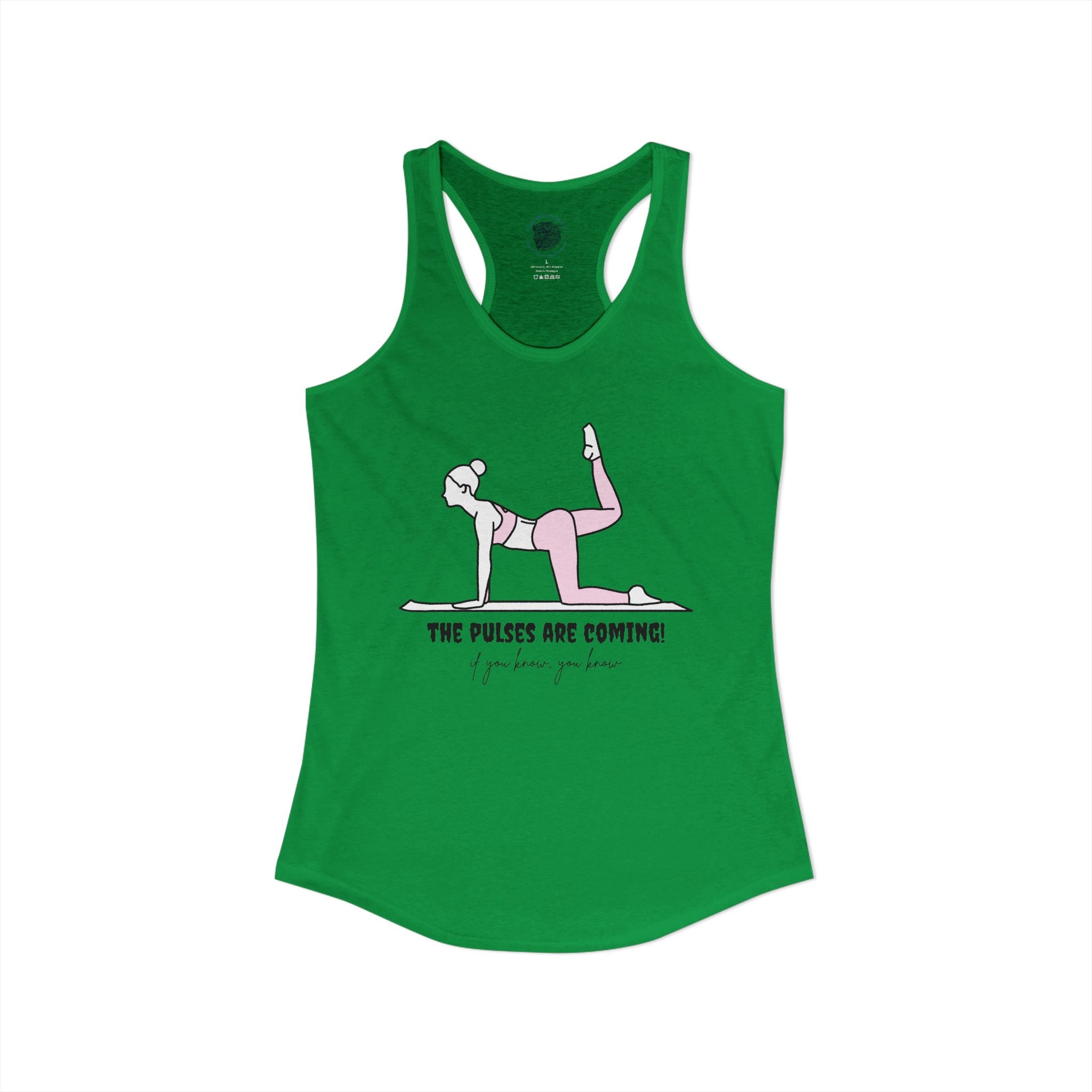 The pulses are coming tank top