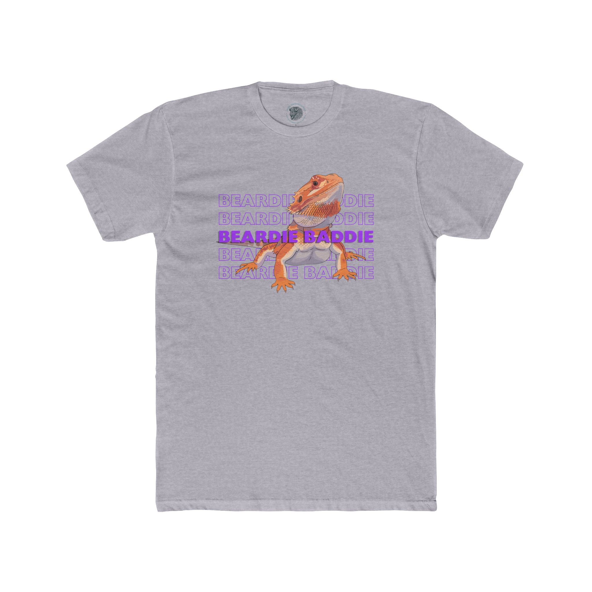 Bearded Baddie T‑Shirt — Cute Bearded Dragon Graphic Tee