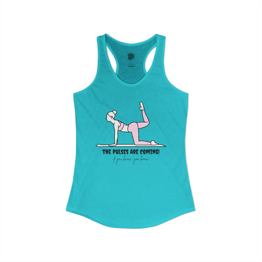 The pulses are coming tank top