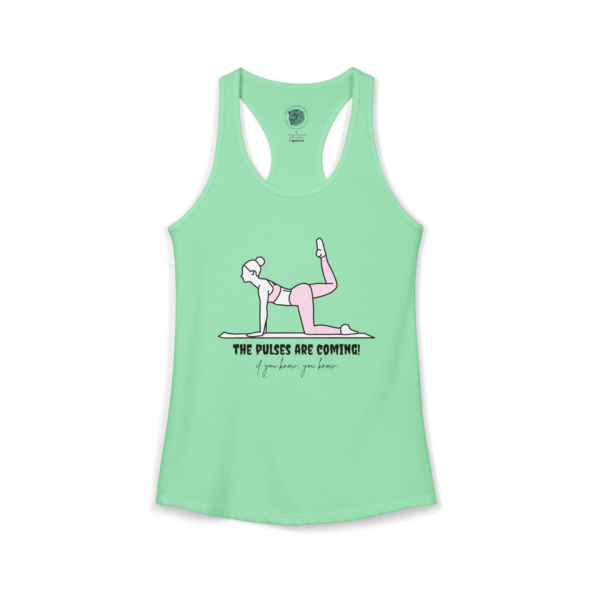 The pulses are coming tank top
