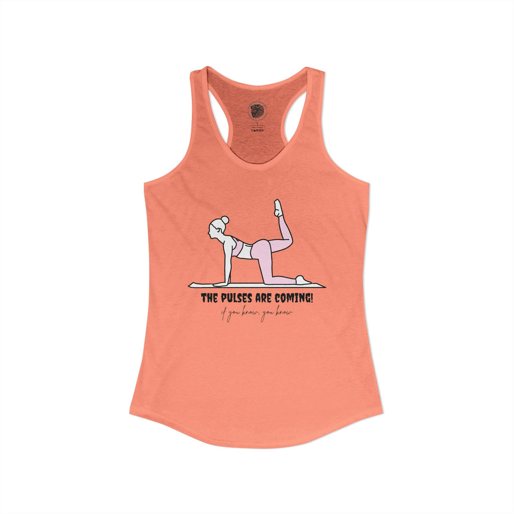 The pulses are coming tank top