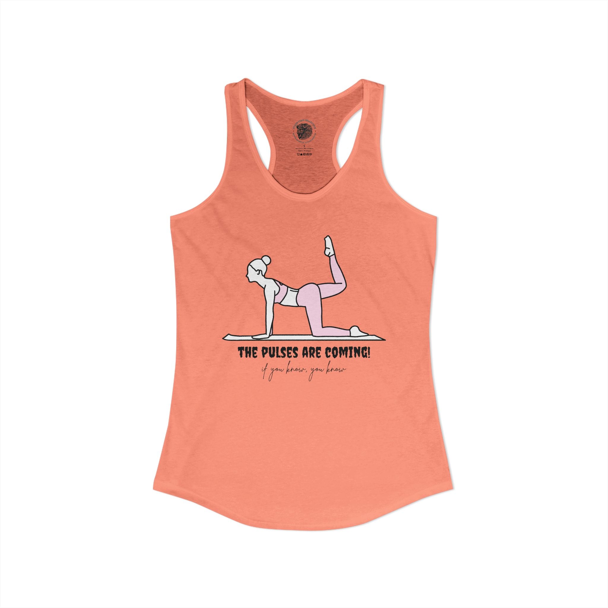 The pulses are coming tank top