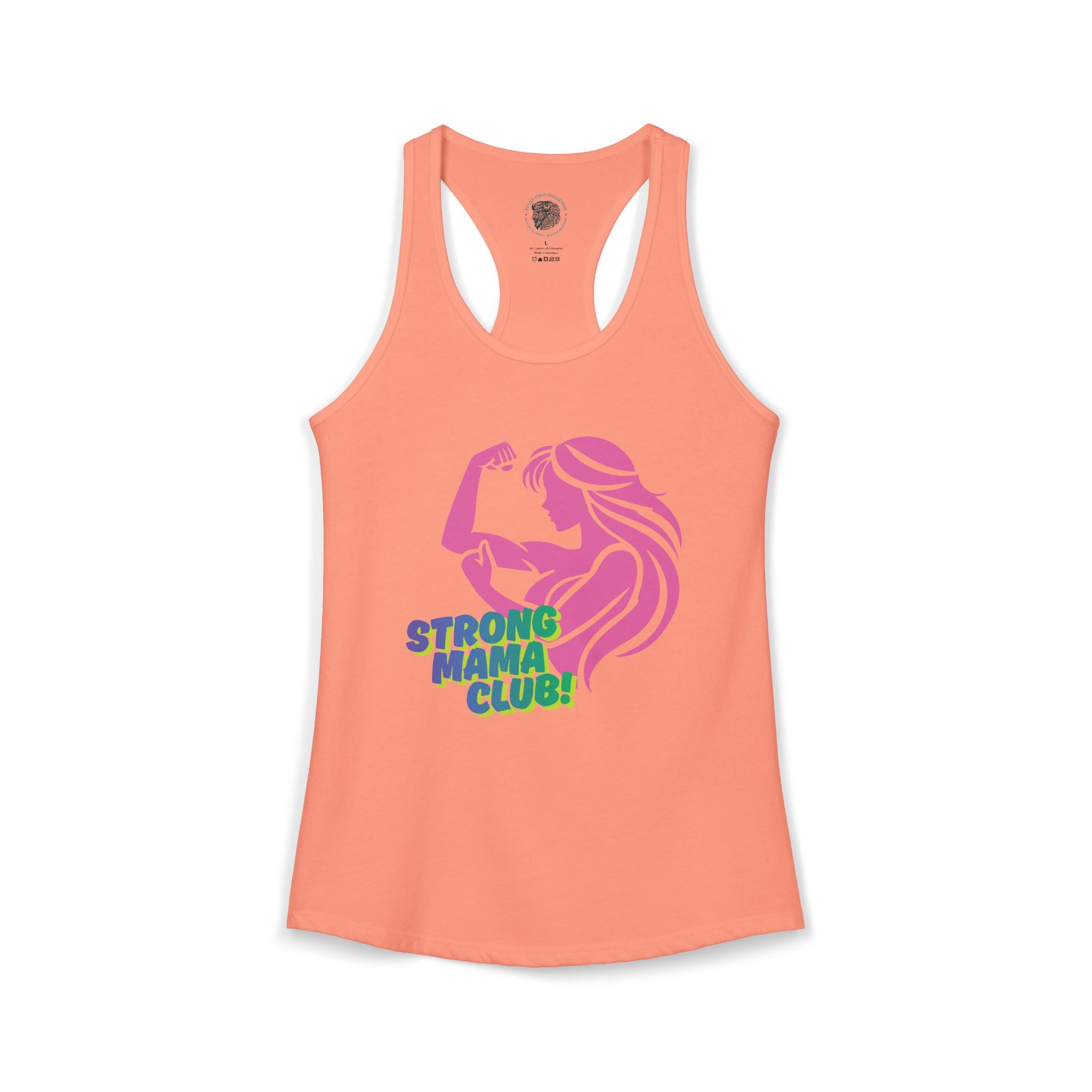 Strong mama club! tank top
