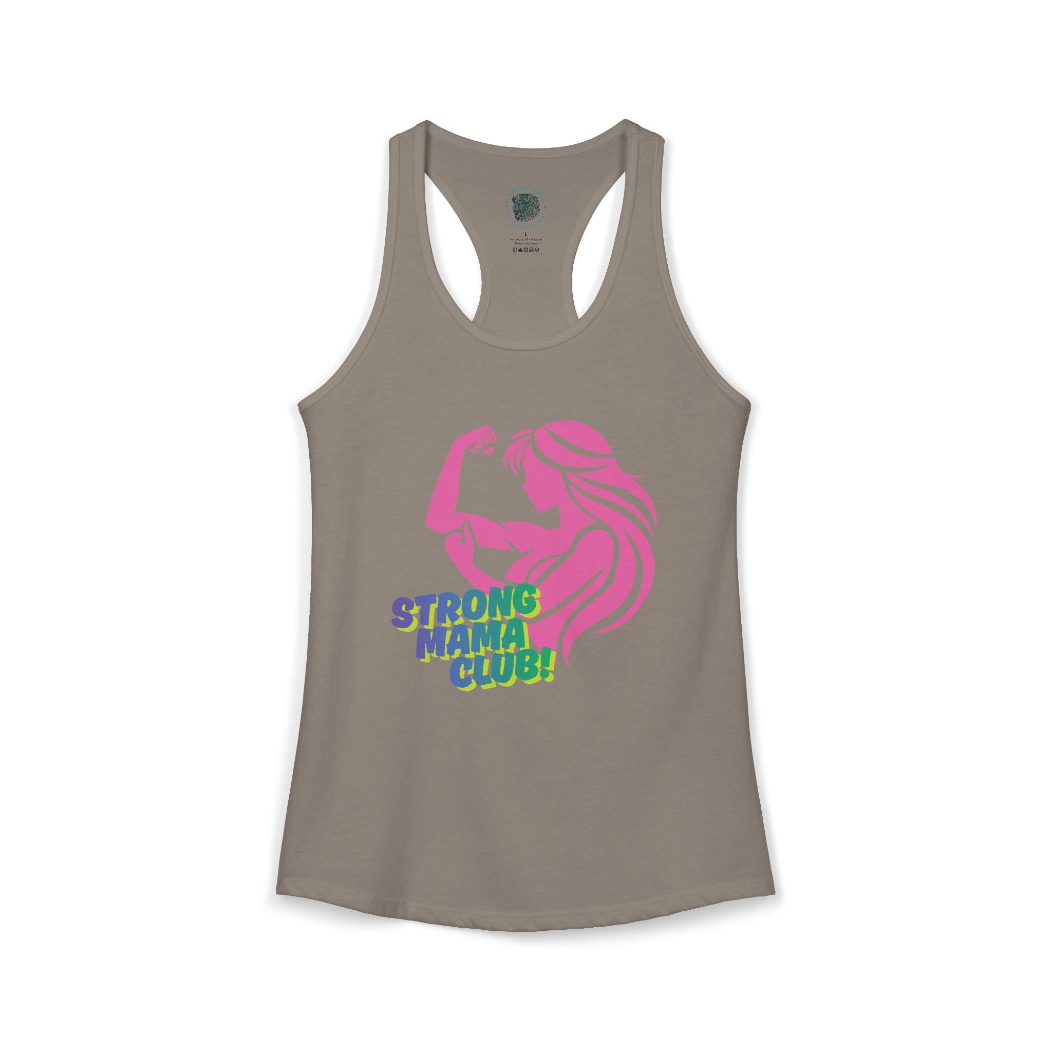 Strong mama club! tank top